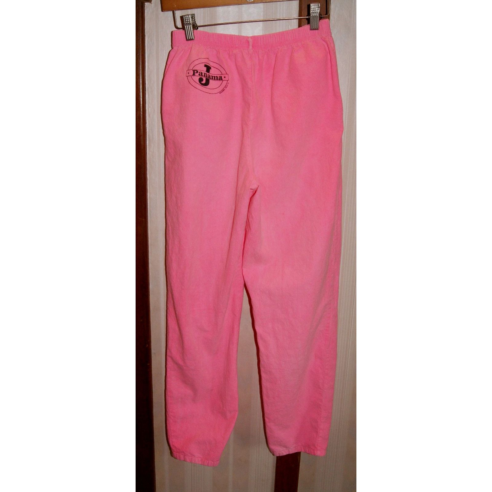 Panama Jack VTG Panama Jack Bright Neon Pink S Beach Cotton Pants USA Size US 30 / EU 46 - 1 Thumbnail