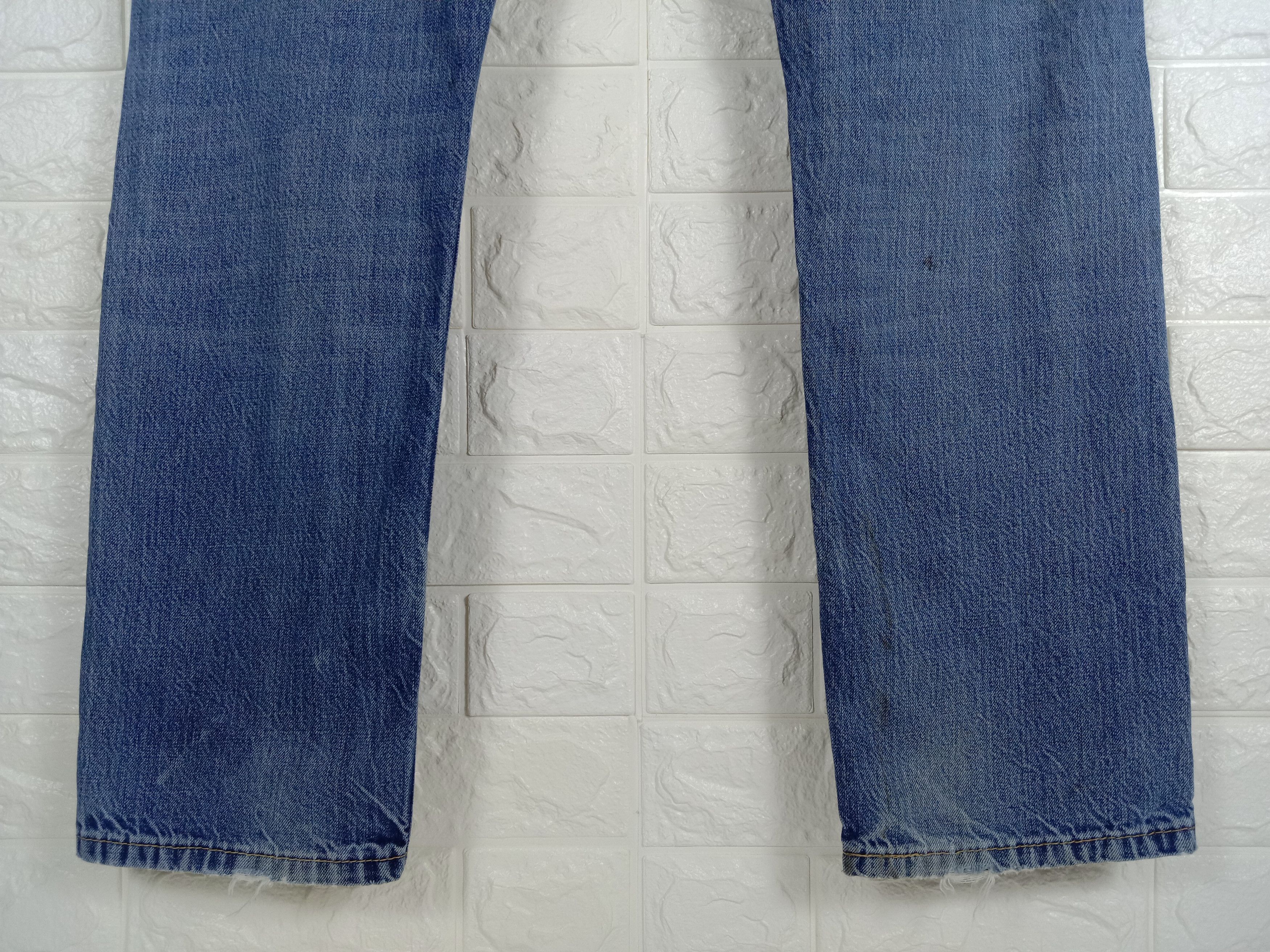 Vintage Levi's 508 Ripped Jeans Earth Tone Distressed Denim