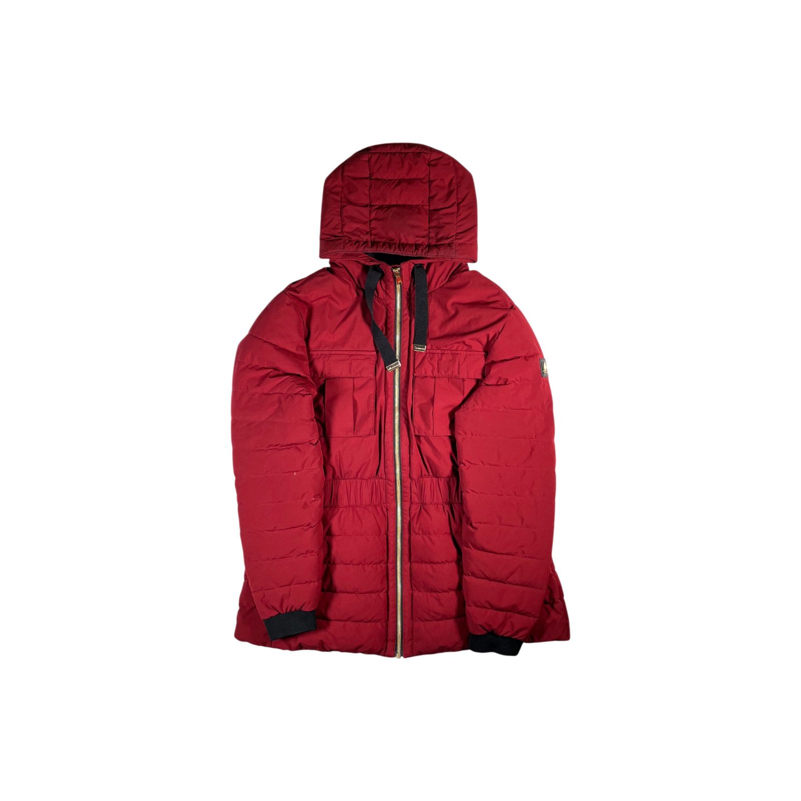 Moose Knuckles Moose Knuckles Women's Parka Red & Gold Jacket Size US XL / EU 56 / 4 - 1 Thumbnail