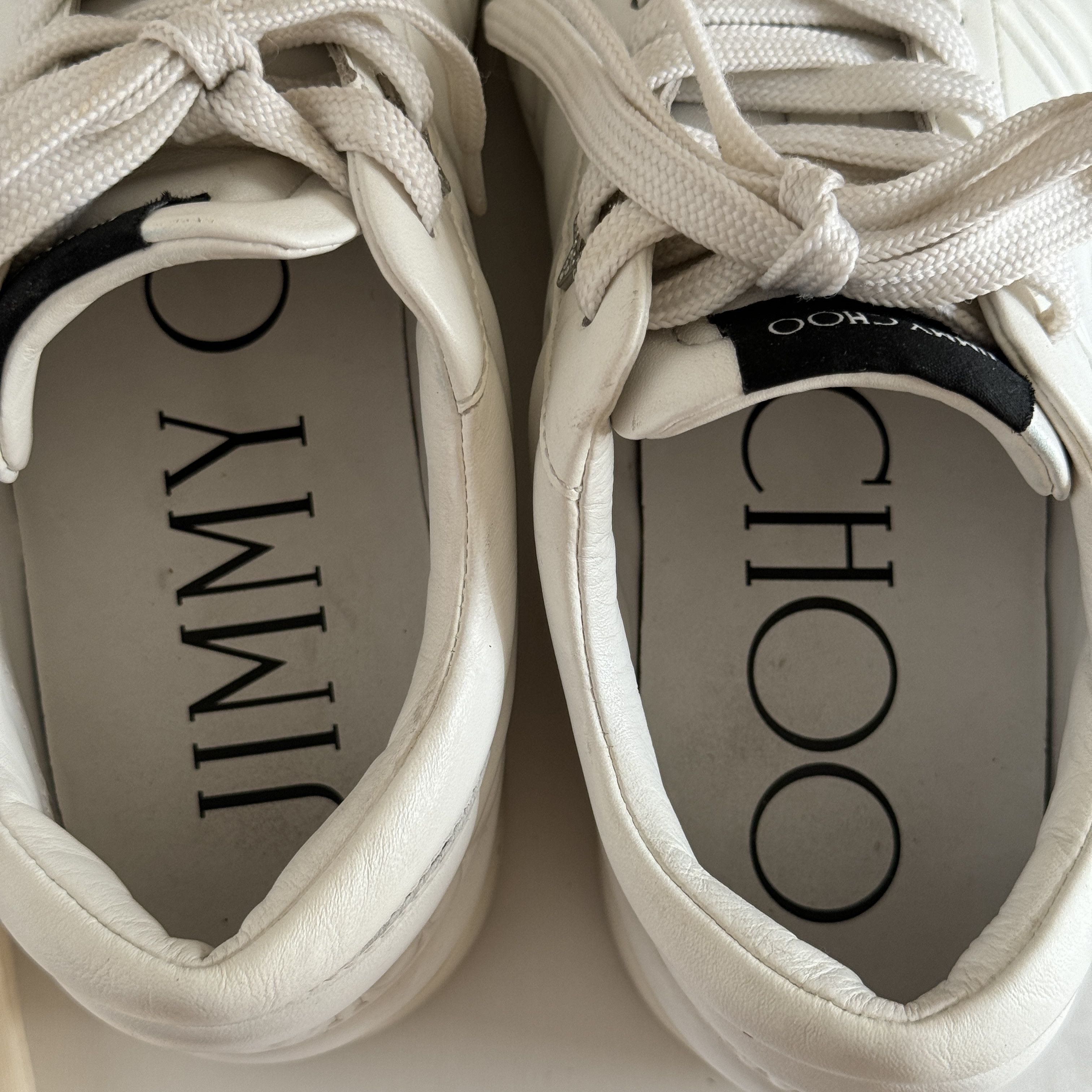 Jimmy Choo Jimmy Choo lace up sneaker (hawaii/F CLF) sz US 8.5 Size US 8.5 / IT 38.5 - 11 Thumbnail