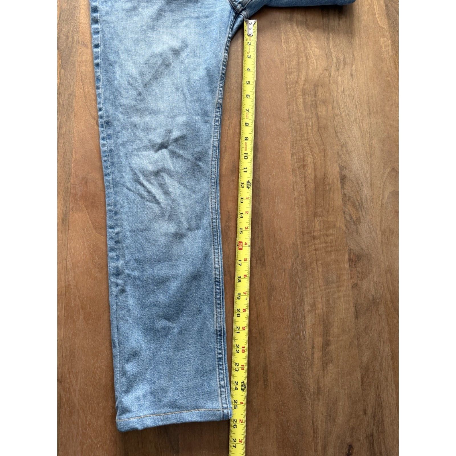 Abercrombie & Fitch Abercrombie & Fitch Jeans 90s Slim Straight High Rise Womens 2 27x26 Blue Denim Cotton Blend 5-Pocket 26 Inseam Womens Size 26" / US 2 / IT 38 - 6 Thumbnail