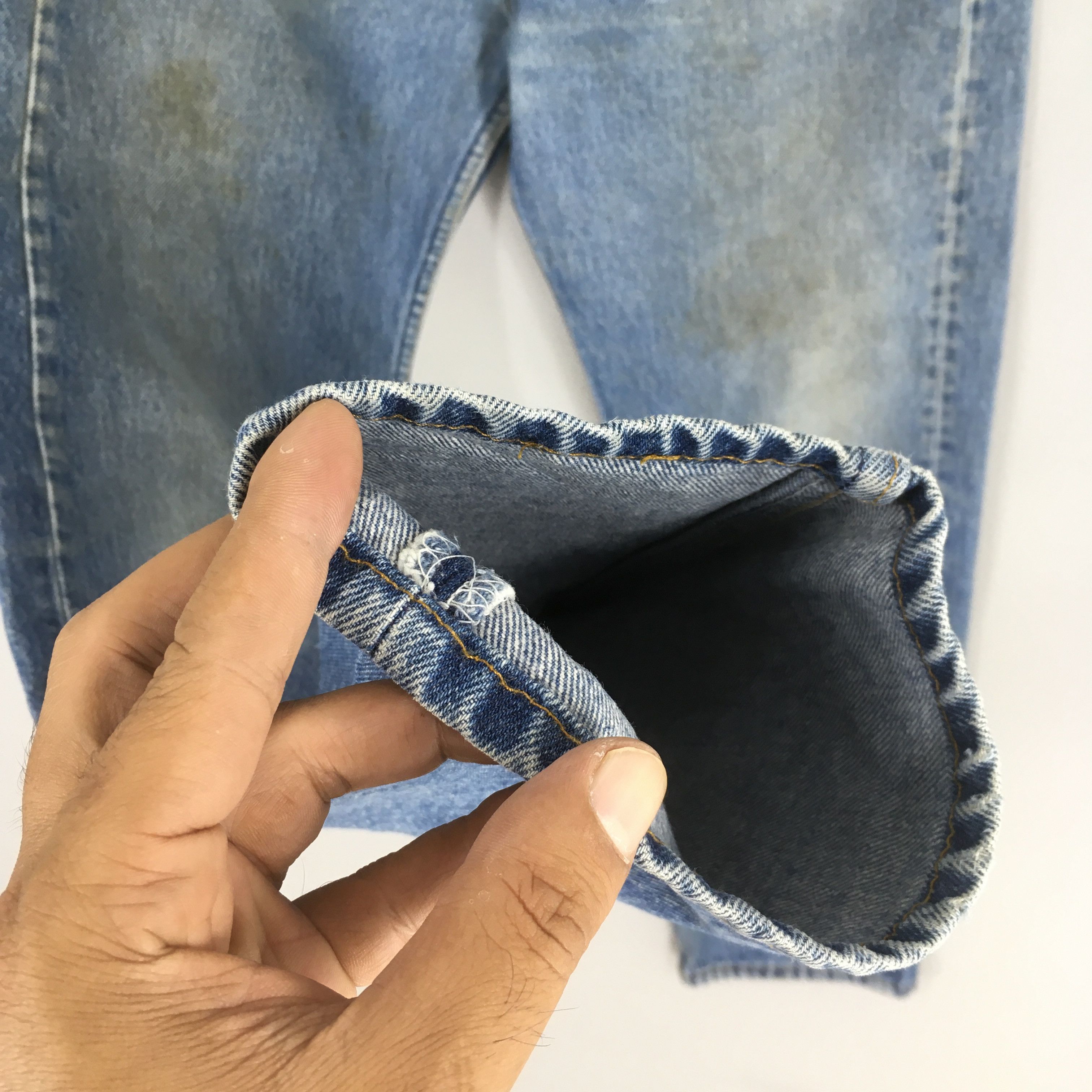 Levi's Size 28x28 Vintage 80s Levi's 501XX Straight Leg Jeans S1642 Size US 28 / EU 44 - 4 Thumbnail