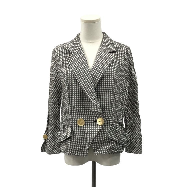 Dior Christian Dior Checkered Blazer Size 11 Size M / US 6-8 / IT 42-44 - 1 Thumbnail