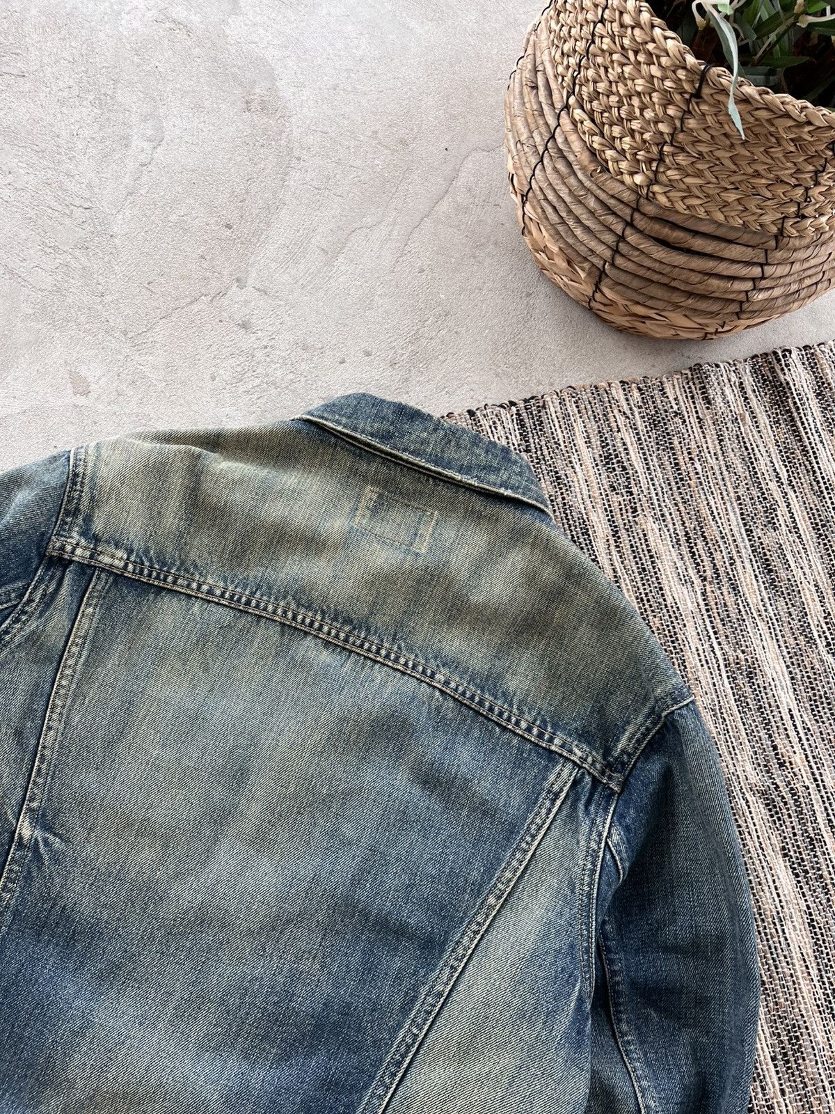 Polo Ralph Lauren Vintage Polo Ralph Lauren Avantgarde Faded Y2K Denim Jacket Size US S / EU 44-46 / 1 - 13 Thumbnail