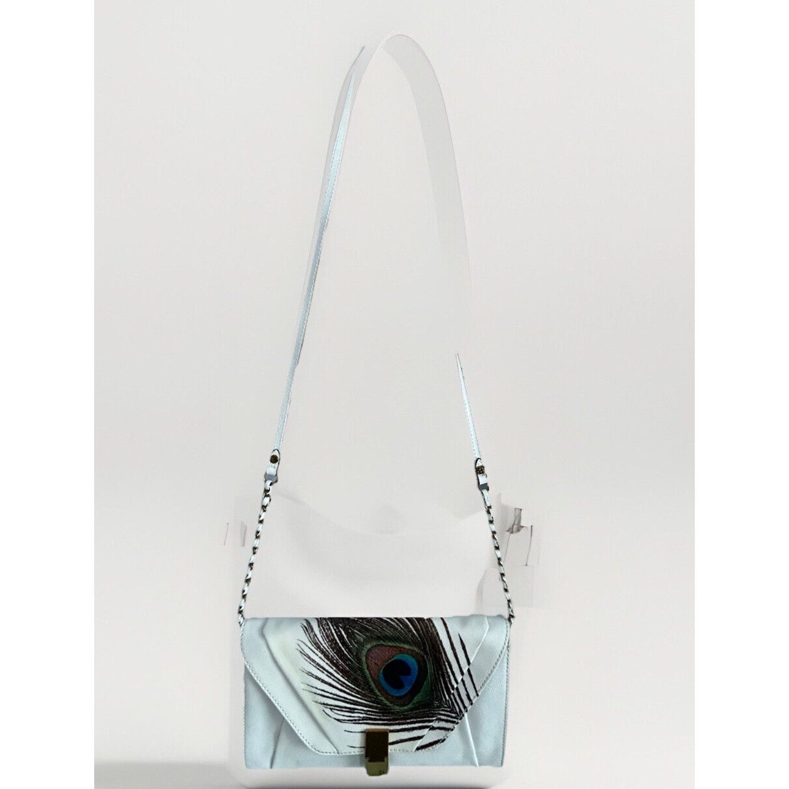 Other Elliott Lucca Peacock Clutch Satchel Shoulder Leather Bag Size ONE SIZE - 2 Thumbnail