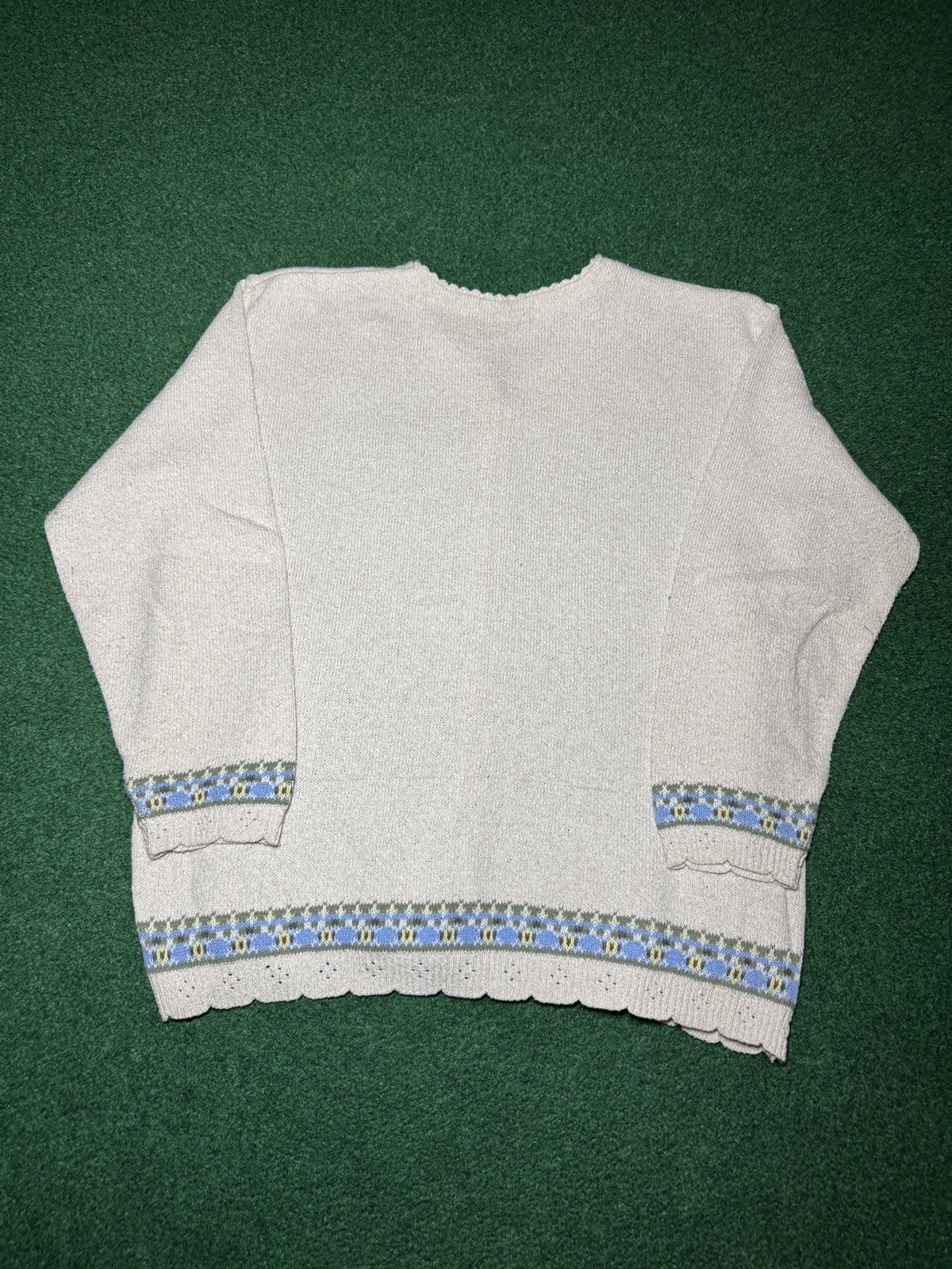 Northern Reflections Northern Reflection Garden Spring Vintage 90s Large Cardigan Size L / US 10 / IT 46 - 5 Thumbnail