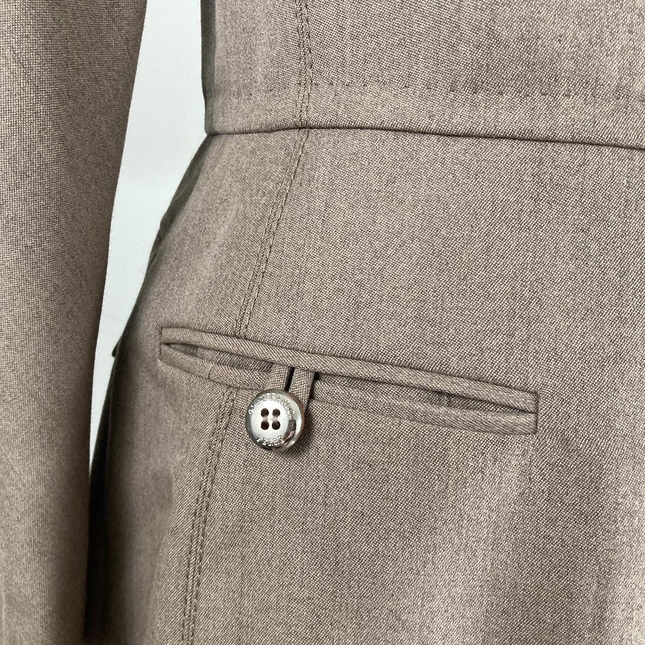 Gianfranco Ferre gianfranco ferré F/W1999 taupe caramel modular wool jacket Size S / US 4 / IT 40 - 6 Thumbnail
