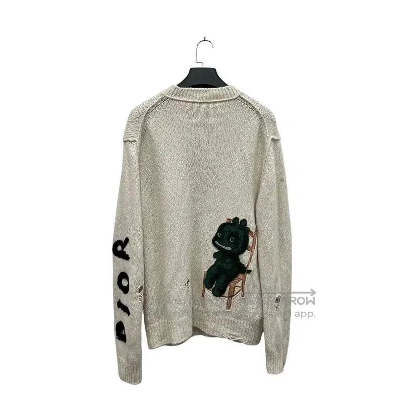 Other Dior Men's White Wool Pullover Sweater . Size US L / EU 52-54 / 3 - 2 Thumbnail