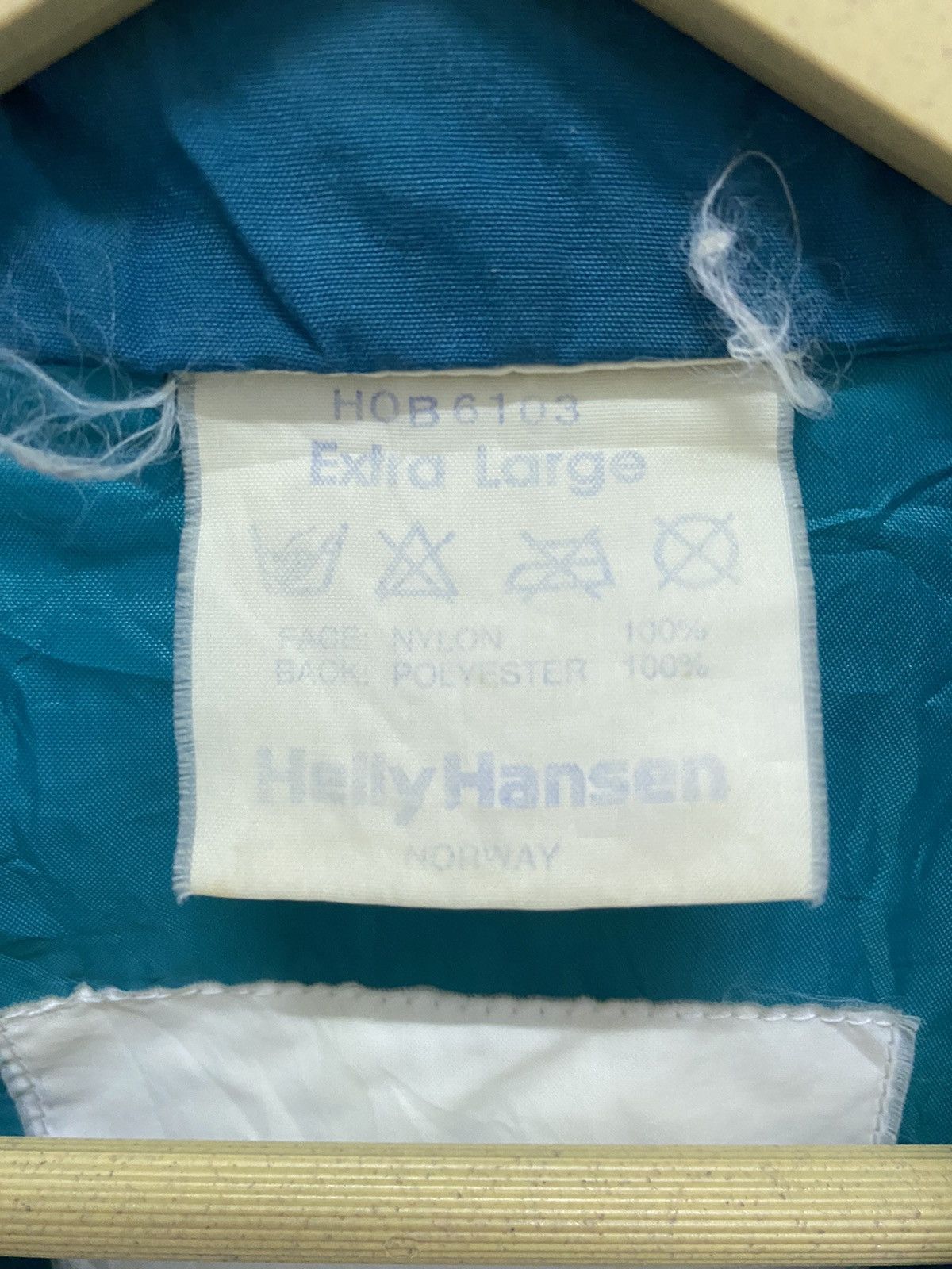 Helly Hansen Vintage Helly Hansen Norway windbreaker Size US XL / EU 56 / 4 - 4 Thumbnail