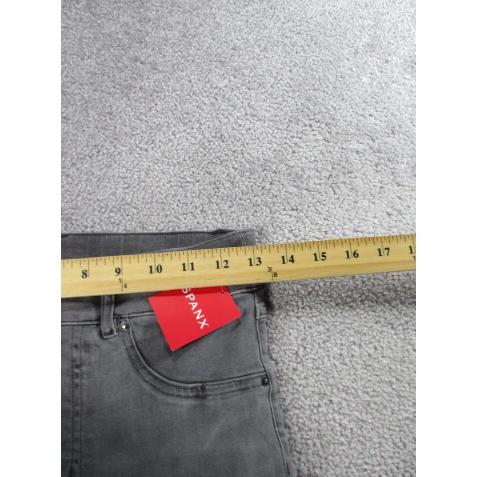 Spanx Spanx Jeggings Skinny Distressed Womens Small Gray NEW Size 28" / US 6 / IT 42 - 6 Thumbnail