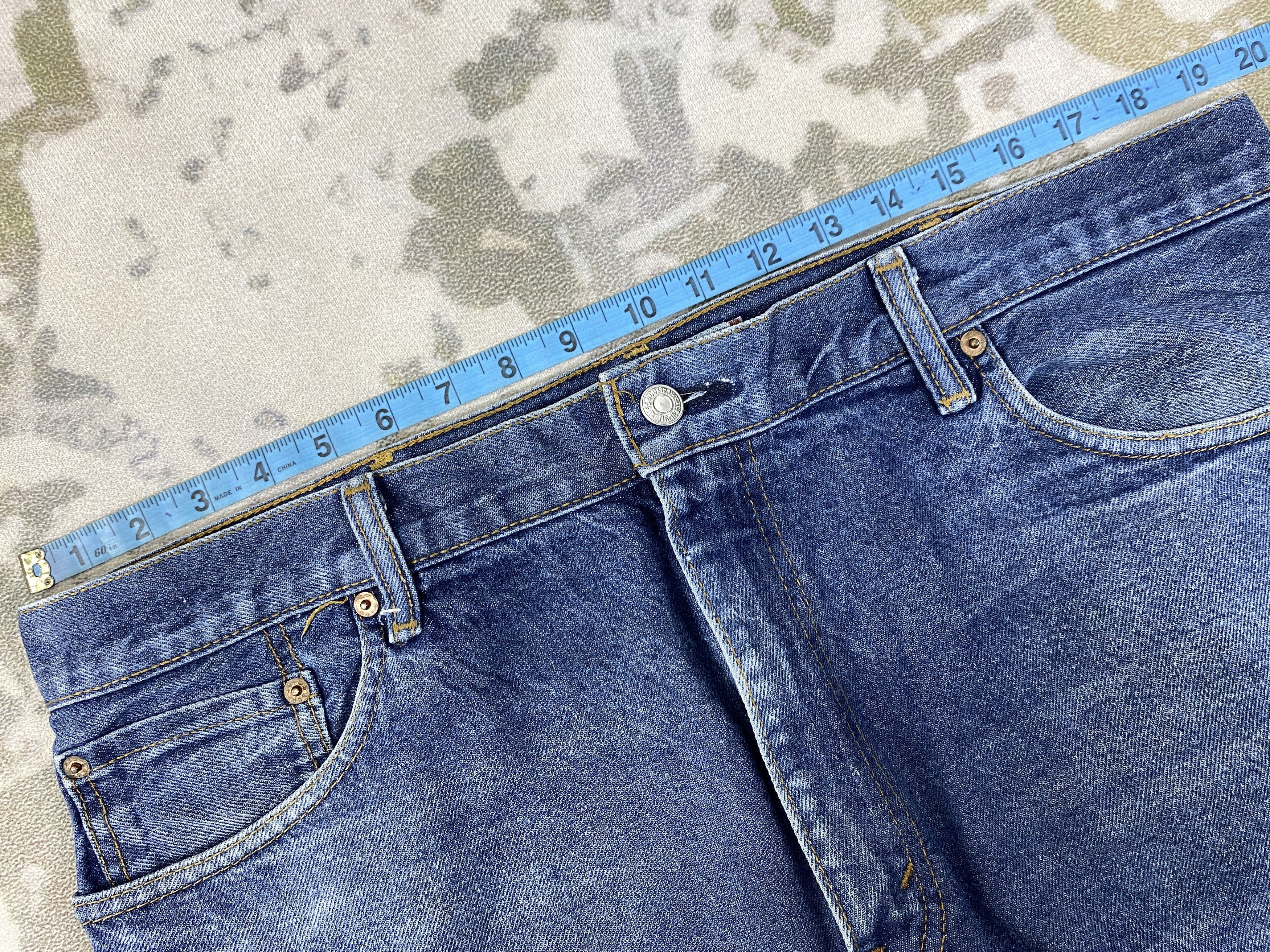 Levi's Dark Blue Vintage Levi's 517 Boot Cut Denim 39x33.5 -JN461 Size US 39 - 5 Thumbnail