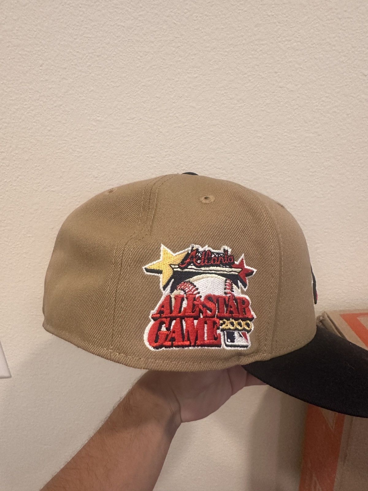 Vintage Braves fitted Size ONE SIZE - 2 Thumbnail