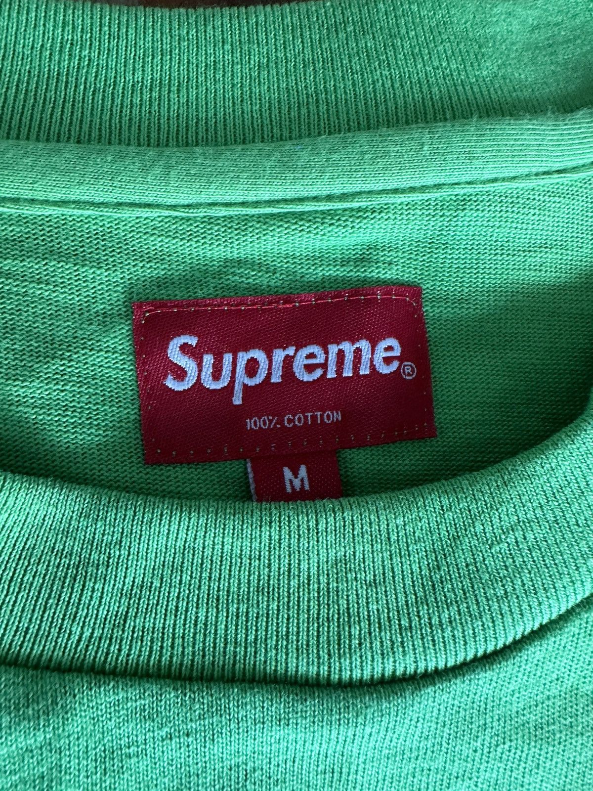 Supreme Longsleeve pocket tee Size US M / EU 48-50 / 2 - 2 Thumbnail
