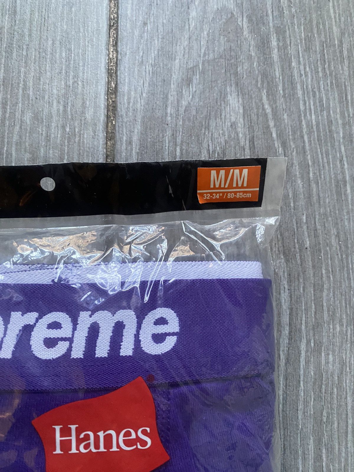 Supreme Supreme Hanes Boxer Briefs (2 Pack) Purple Medium Size ONE SIZE - 2 Thumbnail