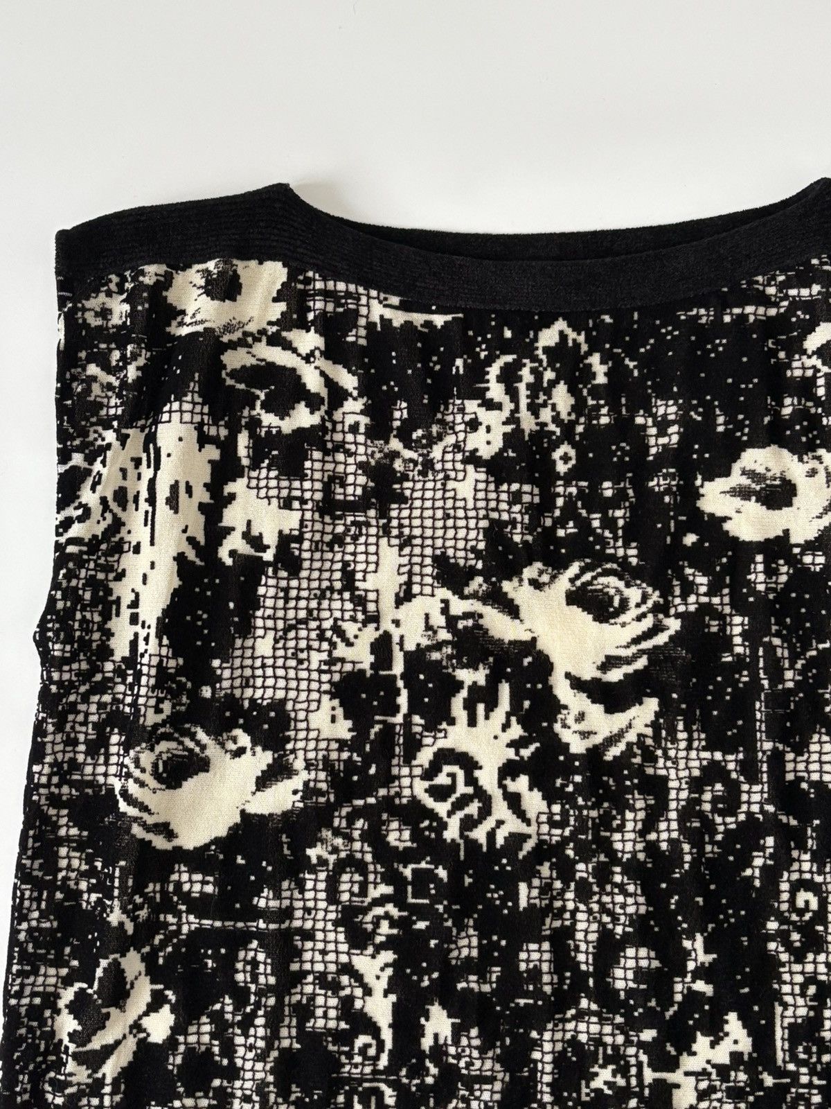 Jean Paul Gaultier Jean Paul Gaultier Soleil Sleeveless Top Mesh Tunic Floral Size XL / US 12-14 / IT 48-50 - 10 Thumbnail