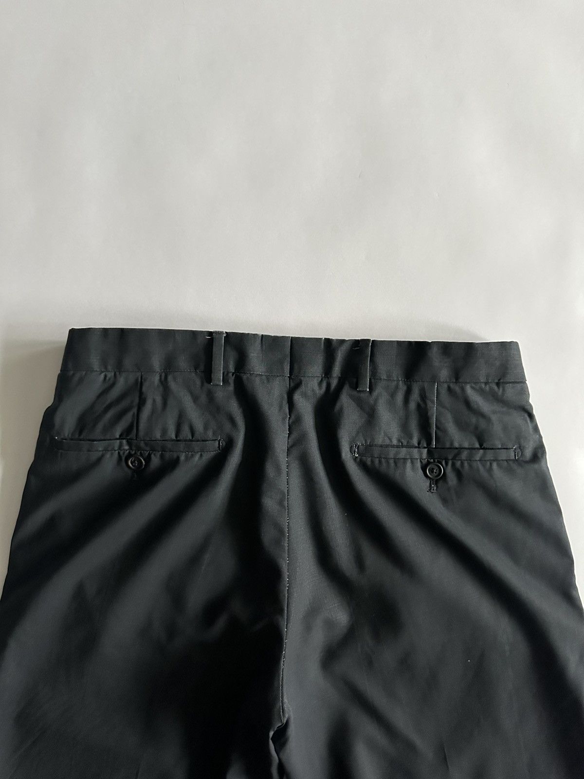 Prada Prada SS10 Coated Wool Pants Size US 32 / EU 48 - 7 Thumbnail