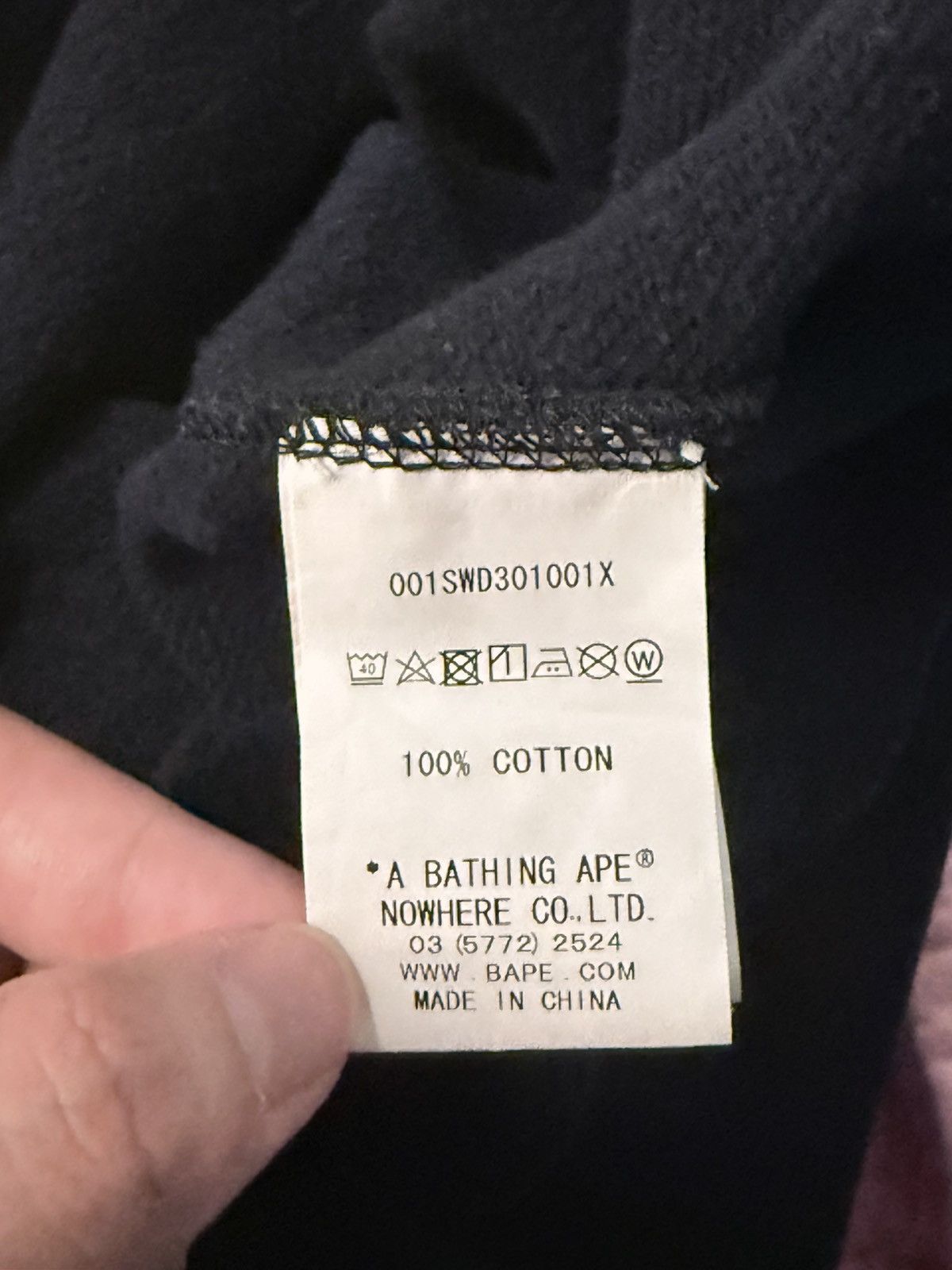 Bape A Bathing Ape Black College Logo Crewneck - Size L Size US L / EU 52-54 / 3 - 5 Thumbnail