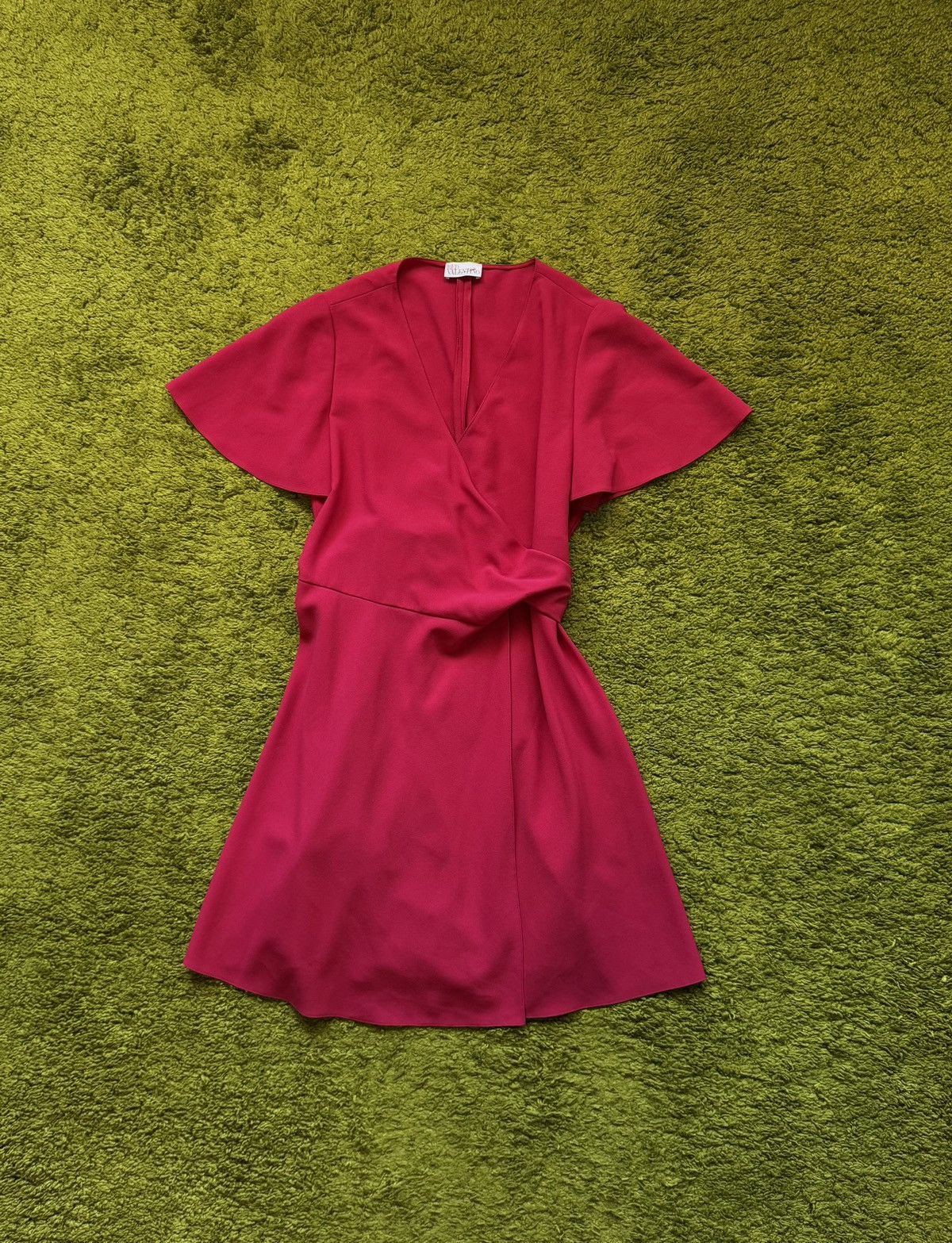 A/W 2021 Red Valentino pink midi dress