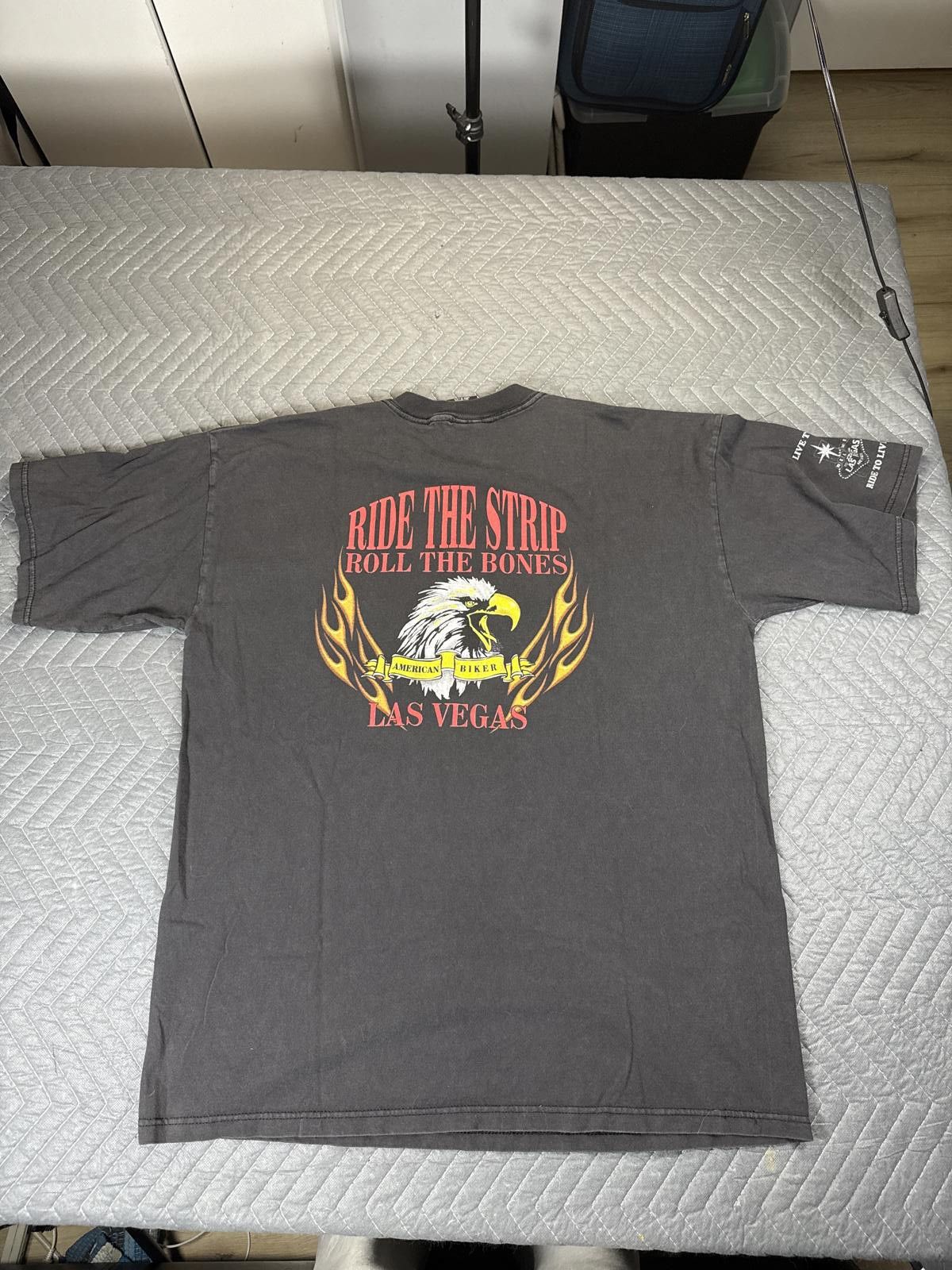 Harley Davidson Vintage 1996 Harley Davidson Las Vegas T-Shirt XXL Size US XXL / EU 58 / 5 - 5 Thumbnail