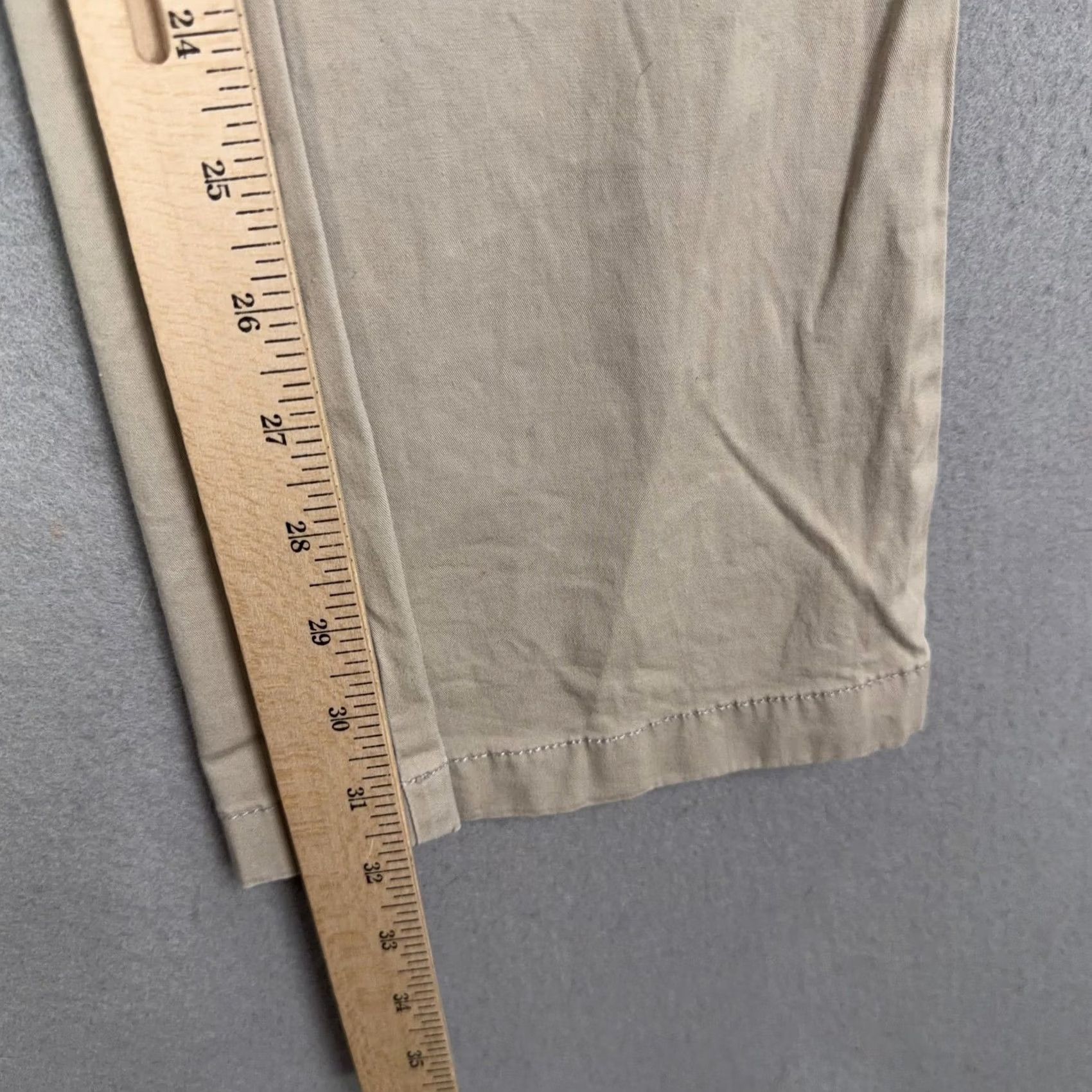 Boden Boden Pants Womens 14L Beige Chino Bootcut Stretch Twill Work Office Casual Size 36" / US 14 / IT 50 - 7 Thumbnail
