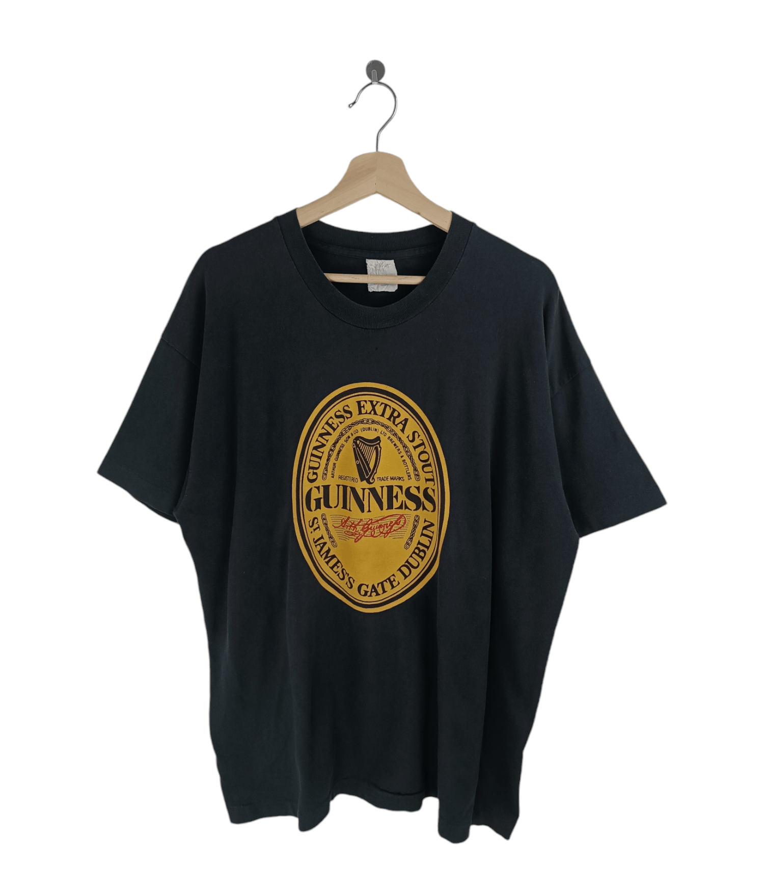 Other VINTAGE 80'S FADED GUINNESS STOUT VERY RARE TEE heineken Size US XL / EU 56 / 4 - 1 Thumbnail