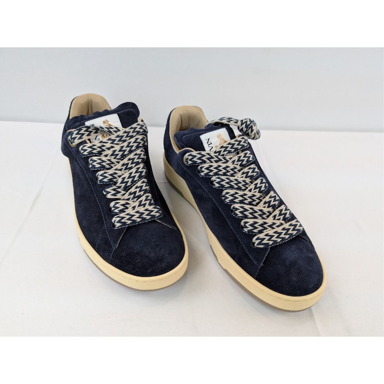 Lanvin o1rshd1 Curb Sneakers in Dark Blue Size US 11 / EU 44 - 5 Thumbnail