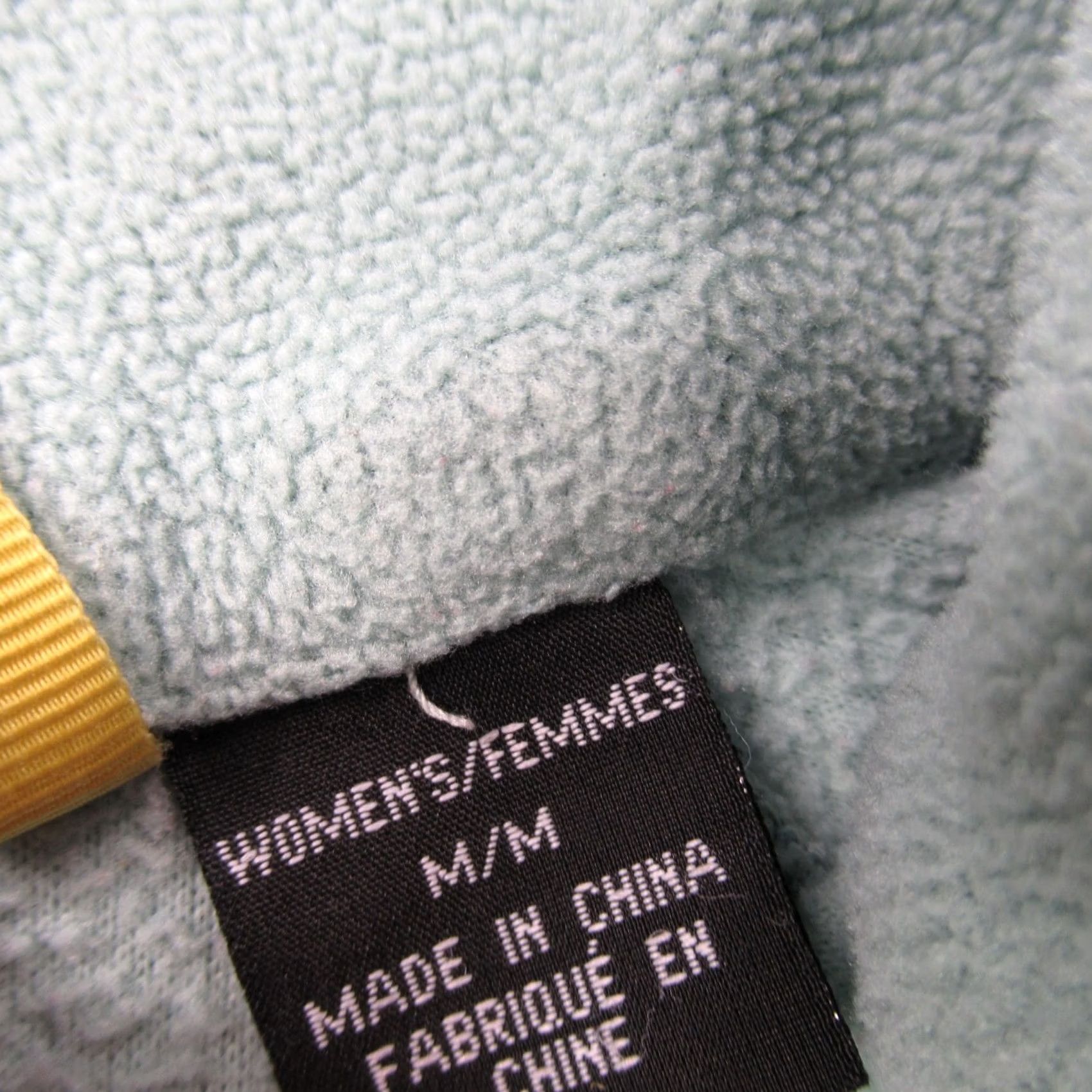 Mountain Hardwear Mountain Hardwear Sweater Womens Medium Long Sleeve High Neck 1/4 Zip Green Pullover Casual Regular Knit Fleece Size M / US 6-8 / IT 42-44 - 5 Thumbnail