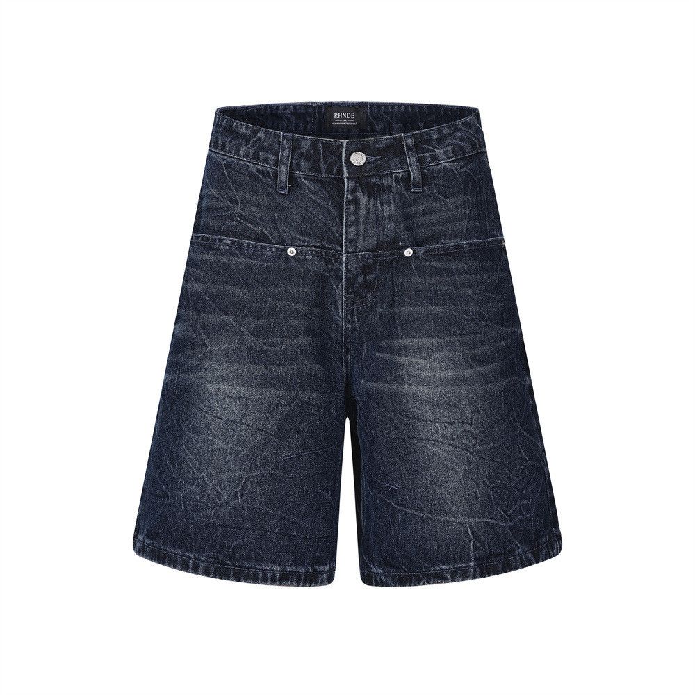 Japanese Brand American Retro Loose-Fit Casual Denim Shorts Size US 32 / EU 48 - 1 Thumbnail