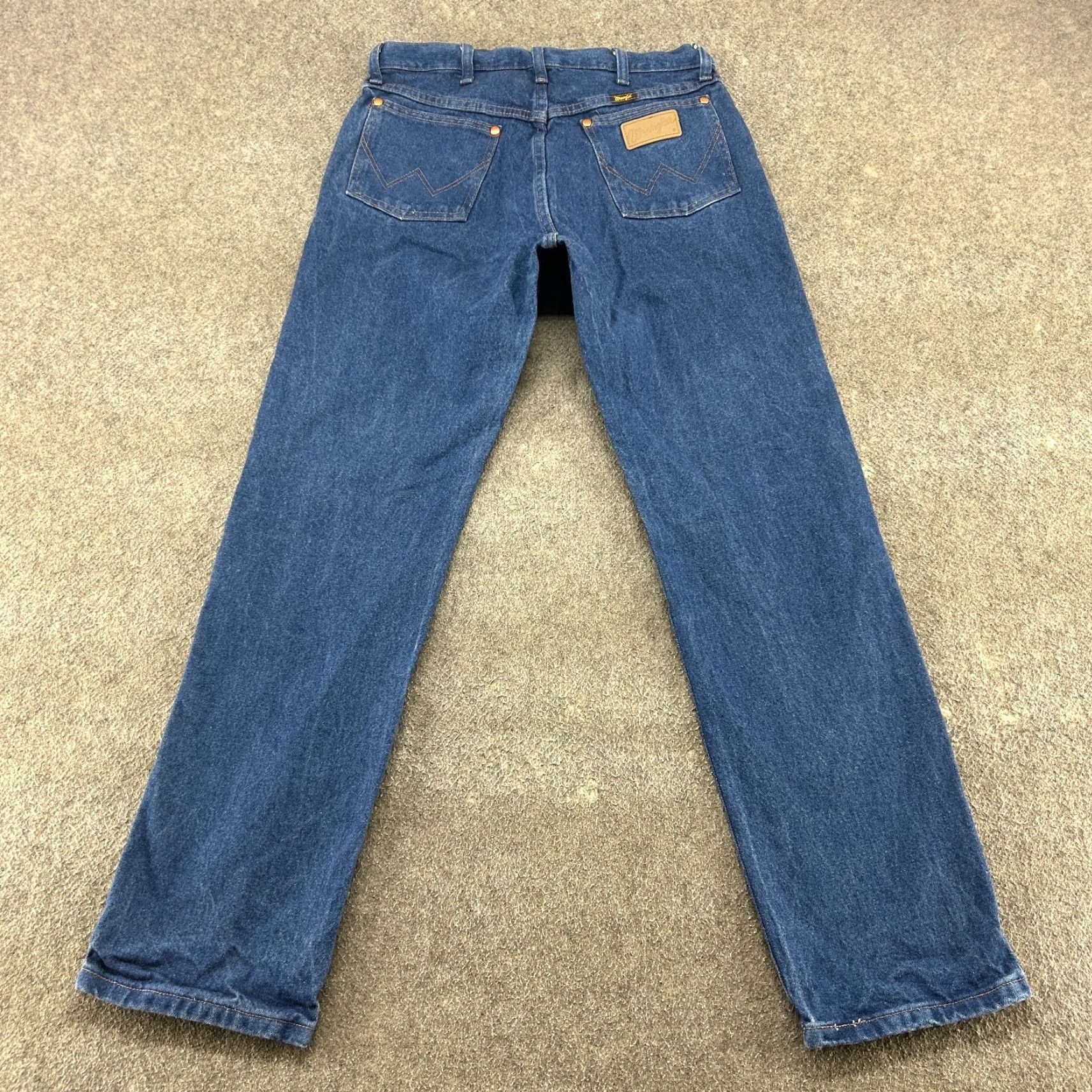 Wrangler Wrangler Jeans Mens 32x32 Cowboy 13MWZ Straight Leg Dark Wash Denim 90s Western Size US 32 / EU 48 - 5 Thumbnail