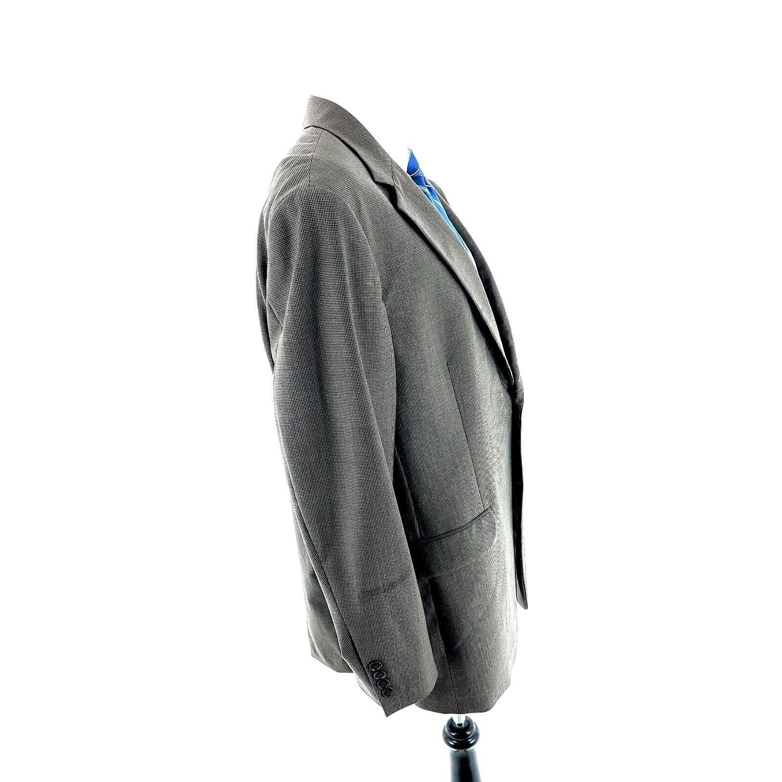 Brooks Brothers DAMAGED 346 Brooks Brothers Stretch Wool 2 Button Blazer 42L Size 42L - 7 Thumbnail