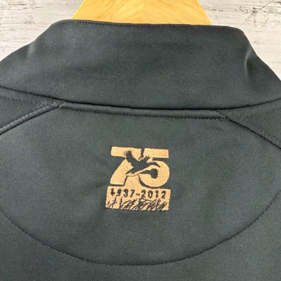 Vintage Ducks Unlimited Men’s 2XL Black 1/4 Zip Pullover 75th Anniversary 1936-2012 Size US XXL / EU 58 / 5 - 7 Thumbnail