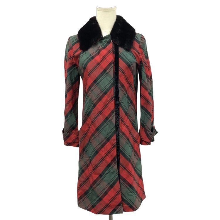 Louis Vuitton Louis Vuitton Plaid Cotton Coat Size 36 Size XS / US 0-2 / IT 36-38 - 1 Thumbnail