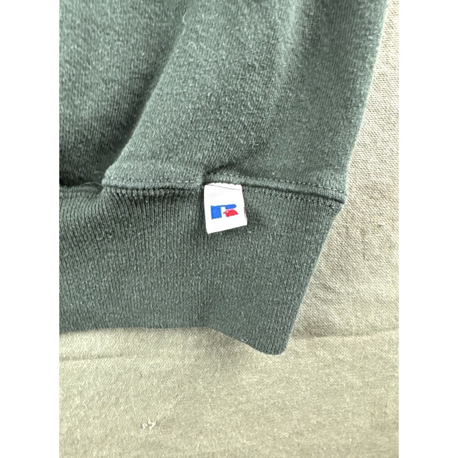Russell Athletic VINTAGE Russell Athletic Sweatshirt Adult XXL USA Made 90s Forest Green Crewneck Pullover Mens Size US XXL / EU 58 / 5 - 4 Thumbnail
