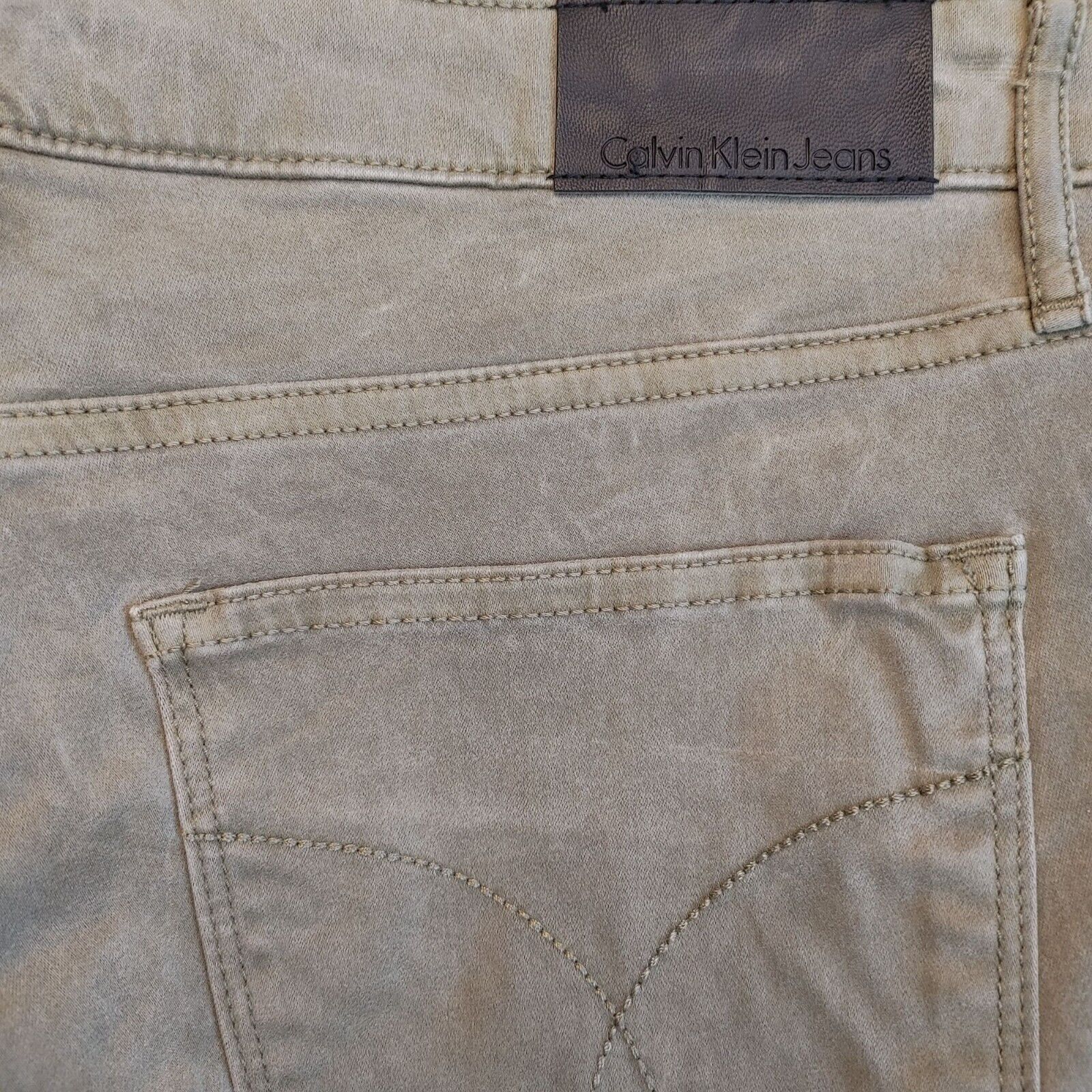 Calvin Klein Calvin Klein Jeans Women's Gray Skinny Ankle Jeans 30 Size 30" / US 8 / IT 44 - 3 Thumbnail
