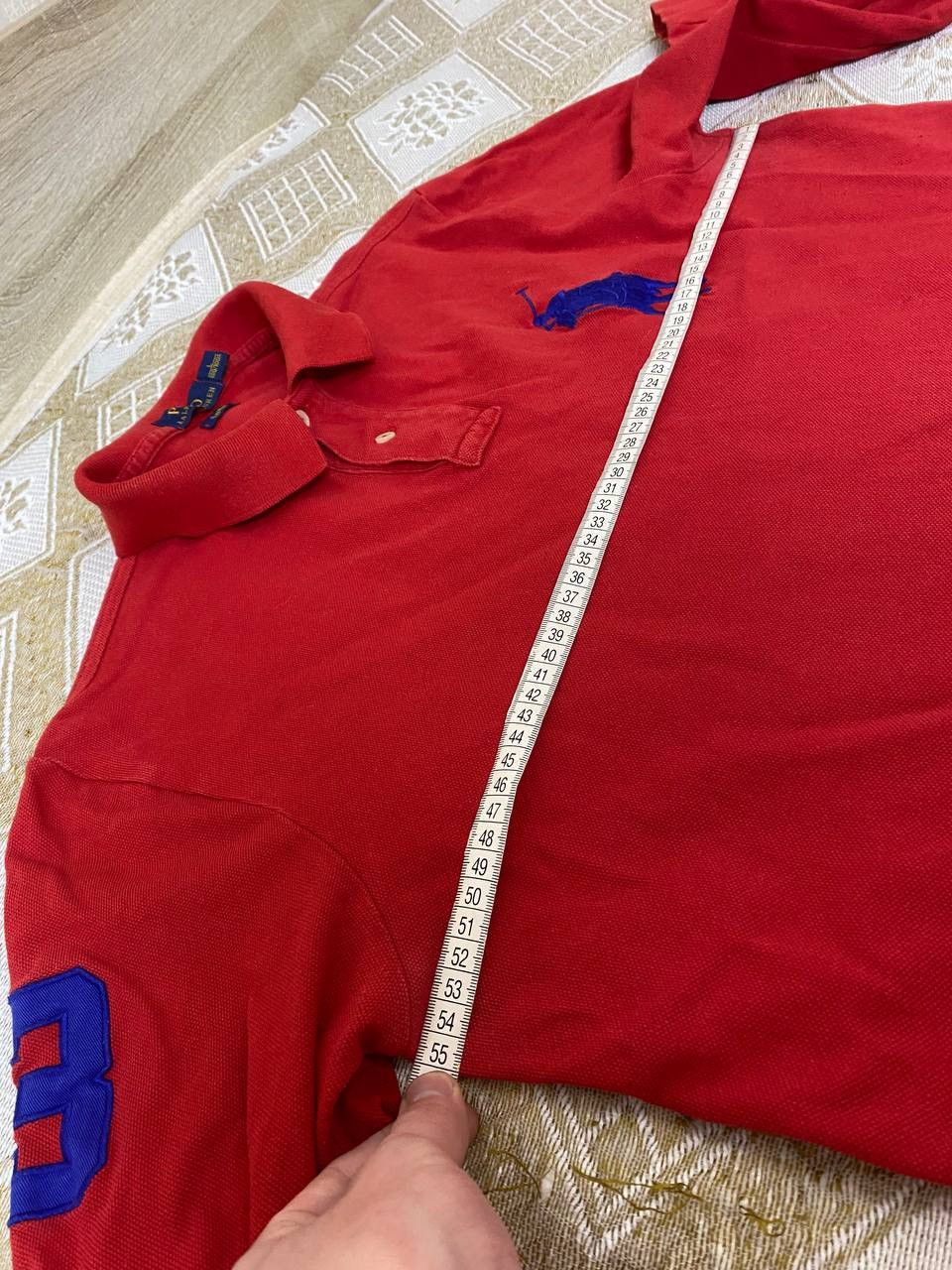Polo Ralph Lauren 🔥 Polo Ralph Lauren Chief Keef Distressed Polo Shirt Rugby Size US L / EU 52-54 / 3 - 14 Thumbnail