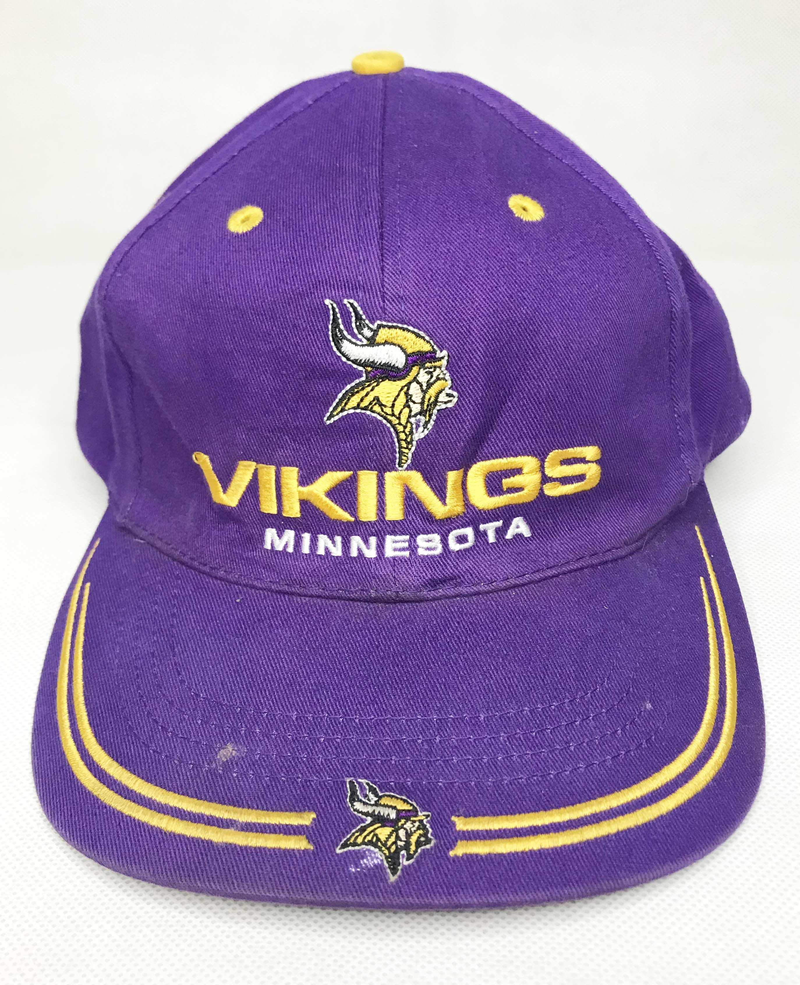 NFL × Twins Enterprise Inc. Vintage Twins Enterprise NFL Minnesota Vikings Football Cap Size ONE SIZE - 1 Thumbnail