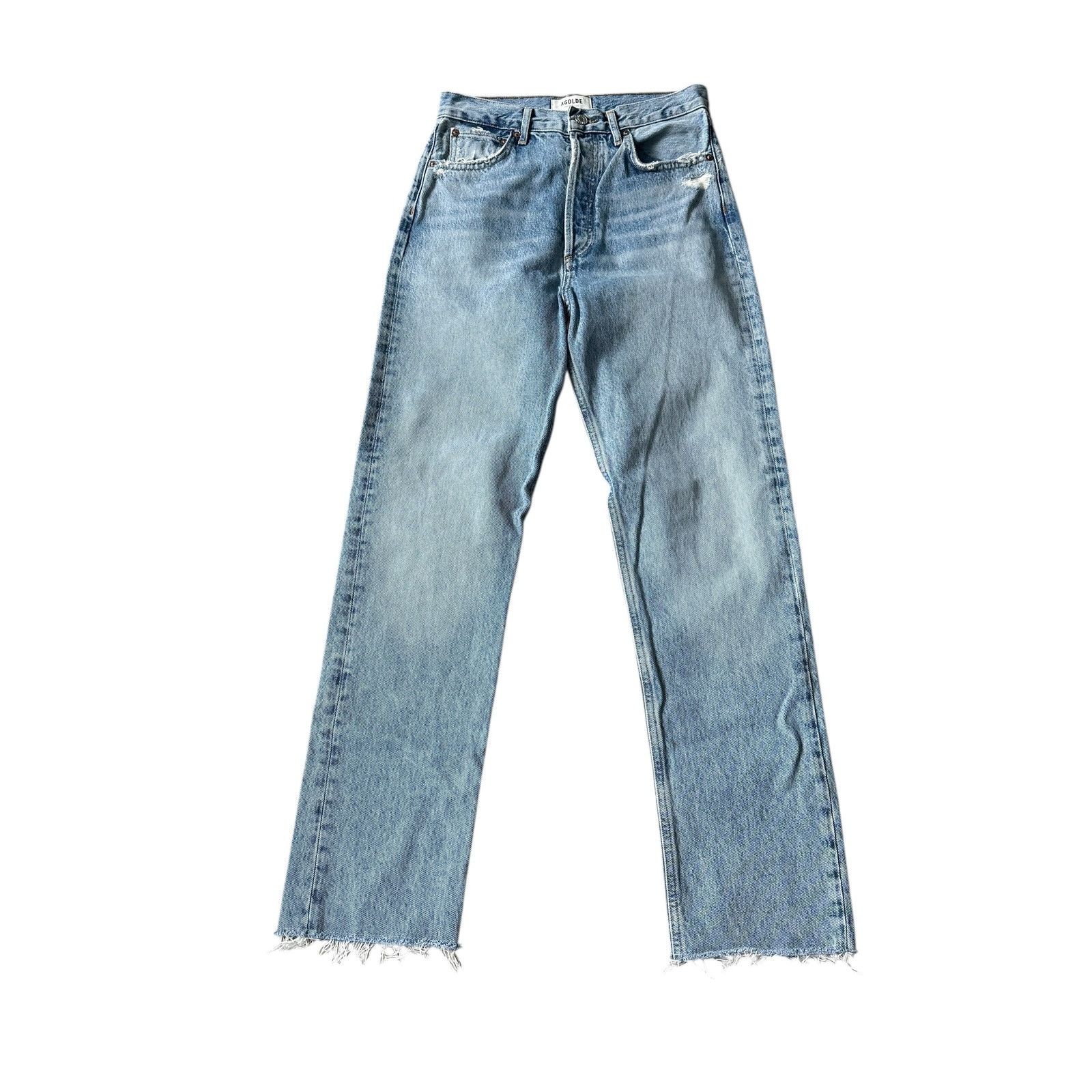 Agolde AGOLDE 90s Pinch Waist Jeans Ruminate Wash Size 25" / US 0 / IT 36 - 2 Thumbnail