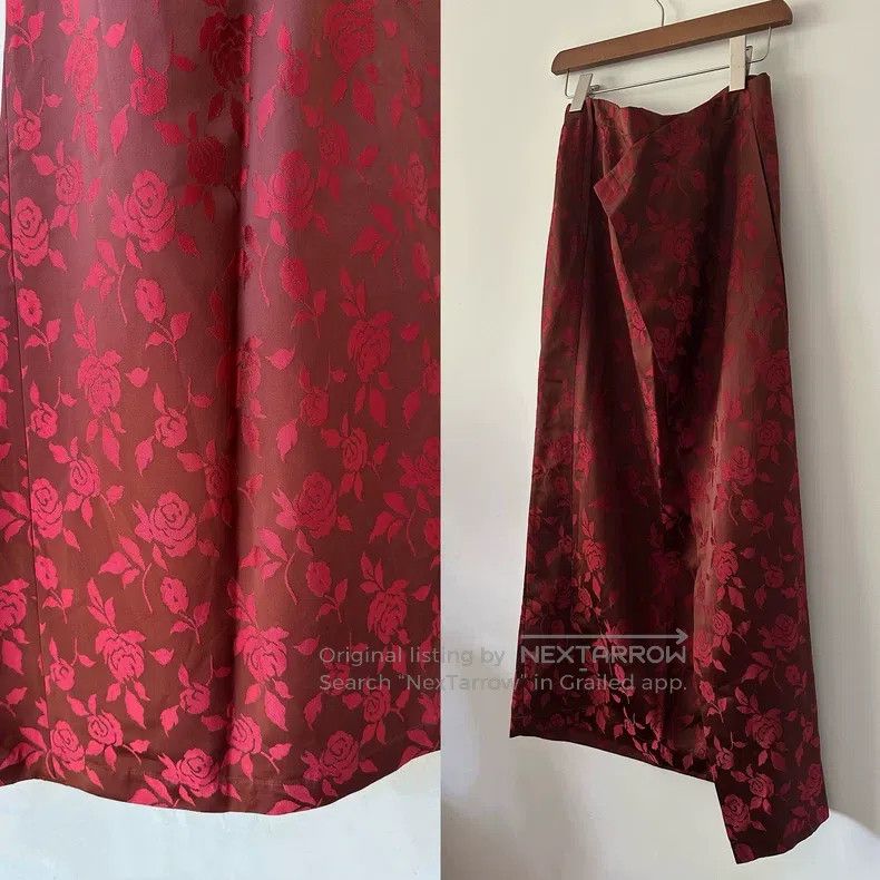 Junya Watanabe Junya Watanabe size M Rose Floral Skirt Size 23" - 7 Thumbnail