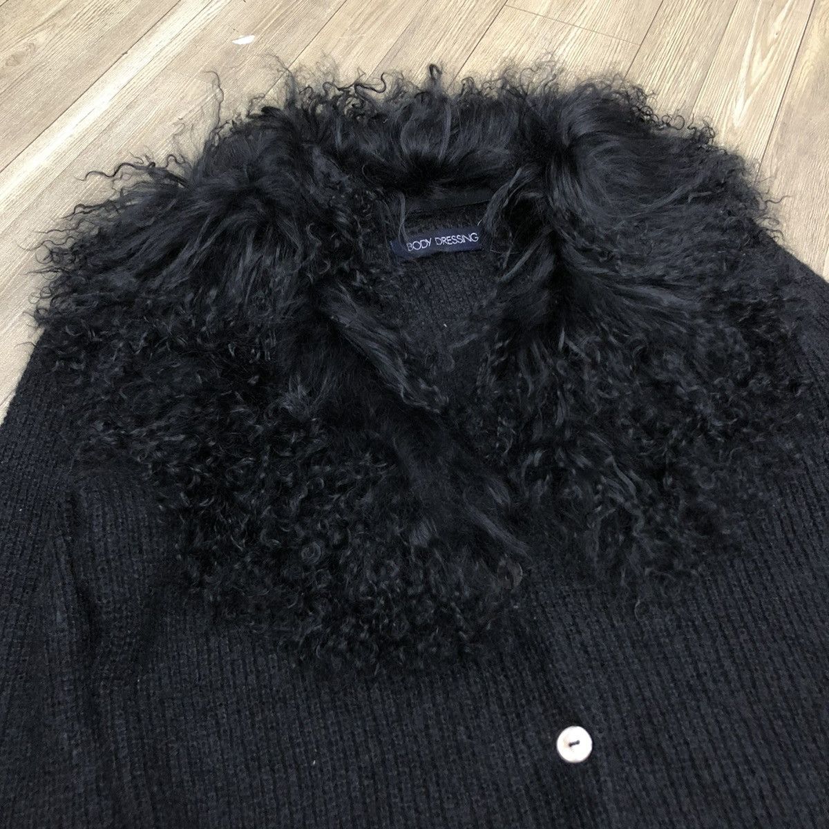 14th Addiction × If Six Was Nine × Le Grande Bleu (L.G.B.) Body Dressing Knitwear Lgb Fur Cardigan Jacket Ifsixwasnine Size US M / EU 48-50 / 2 - 5 Thumbnail
