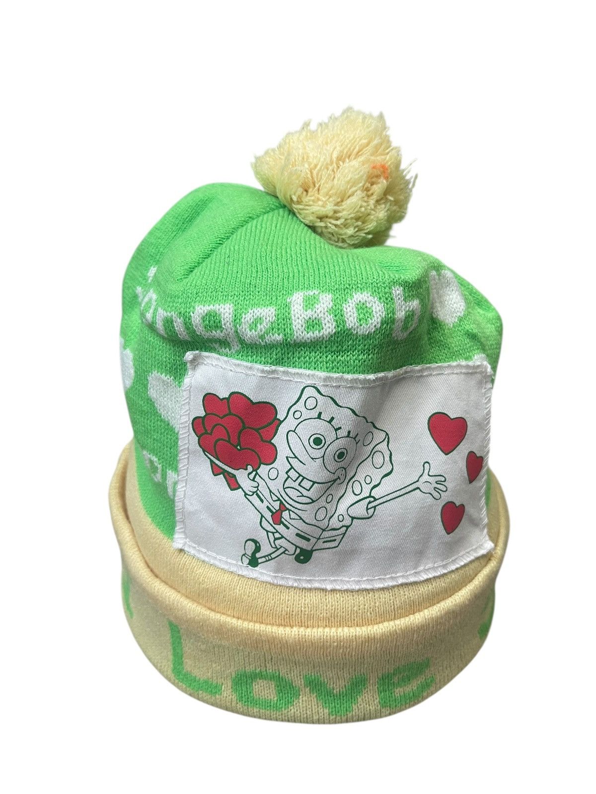 Nickelodeon Vintage SpongeBob Stephen Hillenburg Beanie Hat Streetwear Size ONE SIZE - 1 Thumbnail
