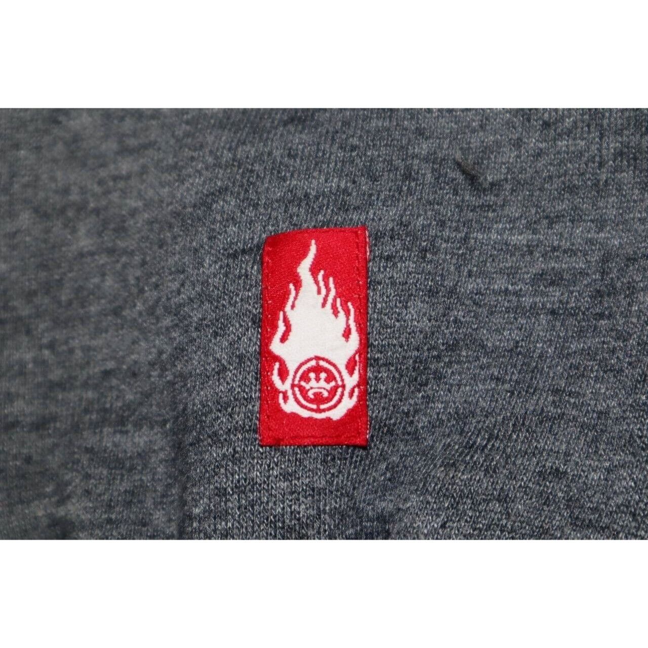 JNCO Vintage Y2K JNCO Jeans Crown Hoodie Embroidered Grey Red M Size US M / EU 48-50 / 2 - 10 Thumbnail
