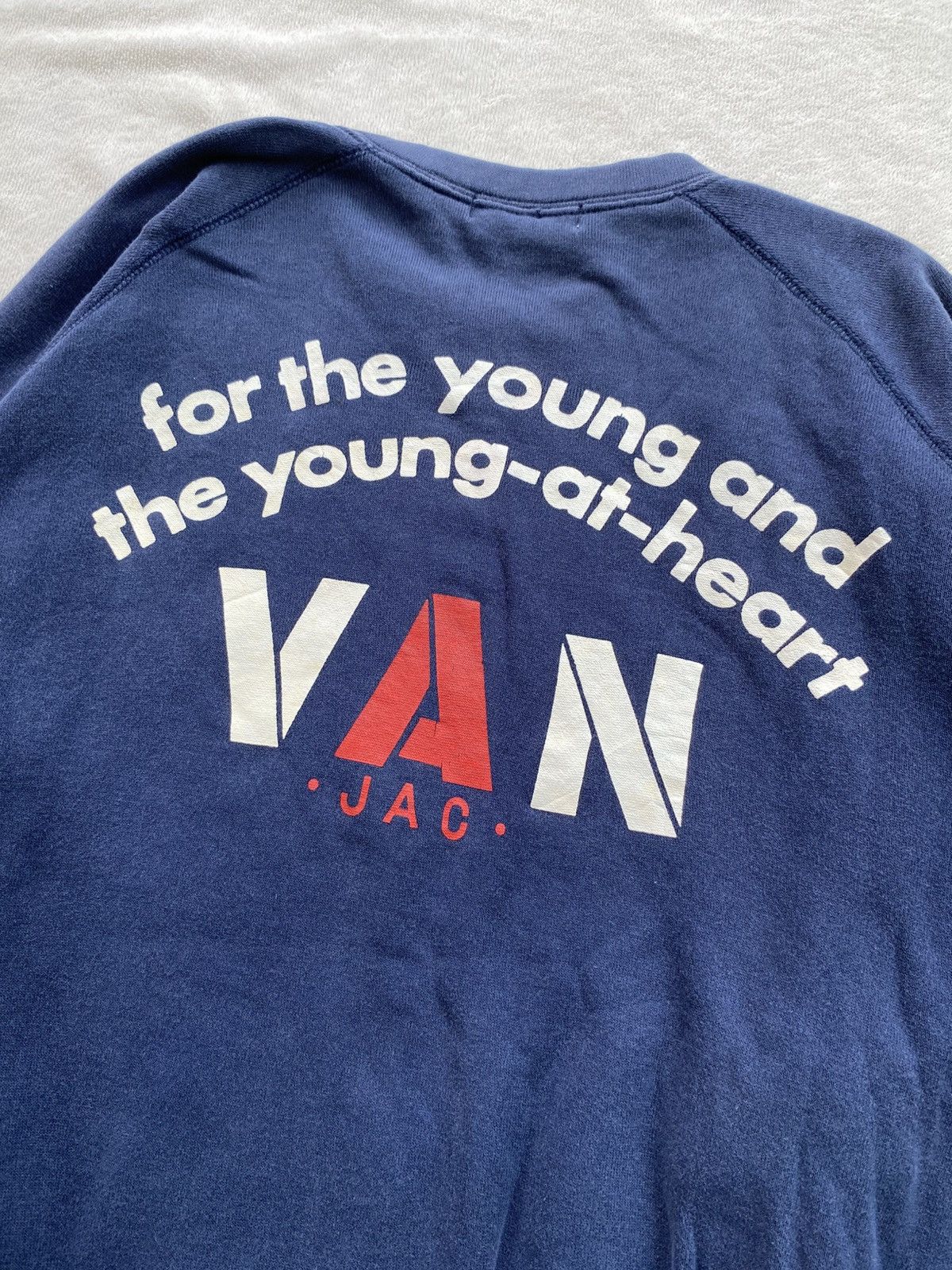 Japanese Brand Vintage Van Jac Sweatshirt Size US M / EU 48-50 / 2 - 4 Thumbnail