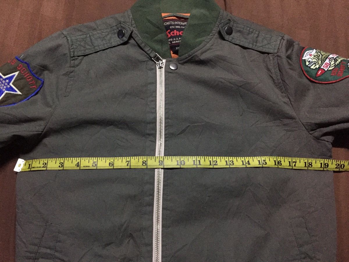 Schott Schott NYC Intermediate Bomber Jacket Size US XS / EU 42 / 0 - 7 Thumbnail