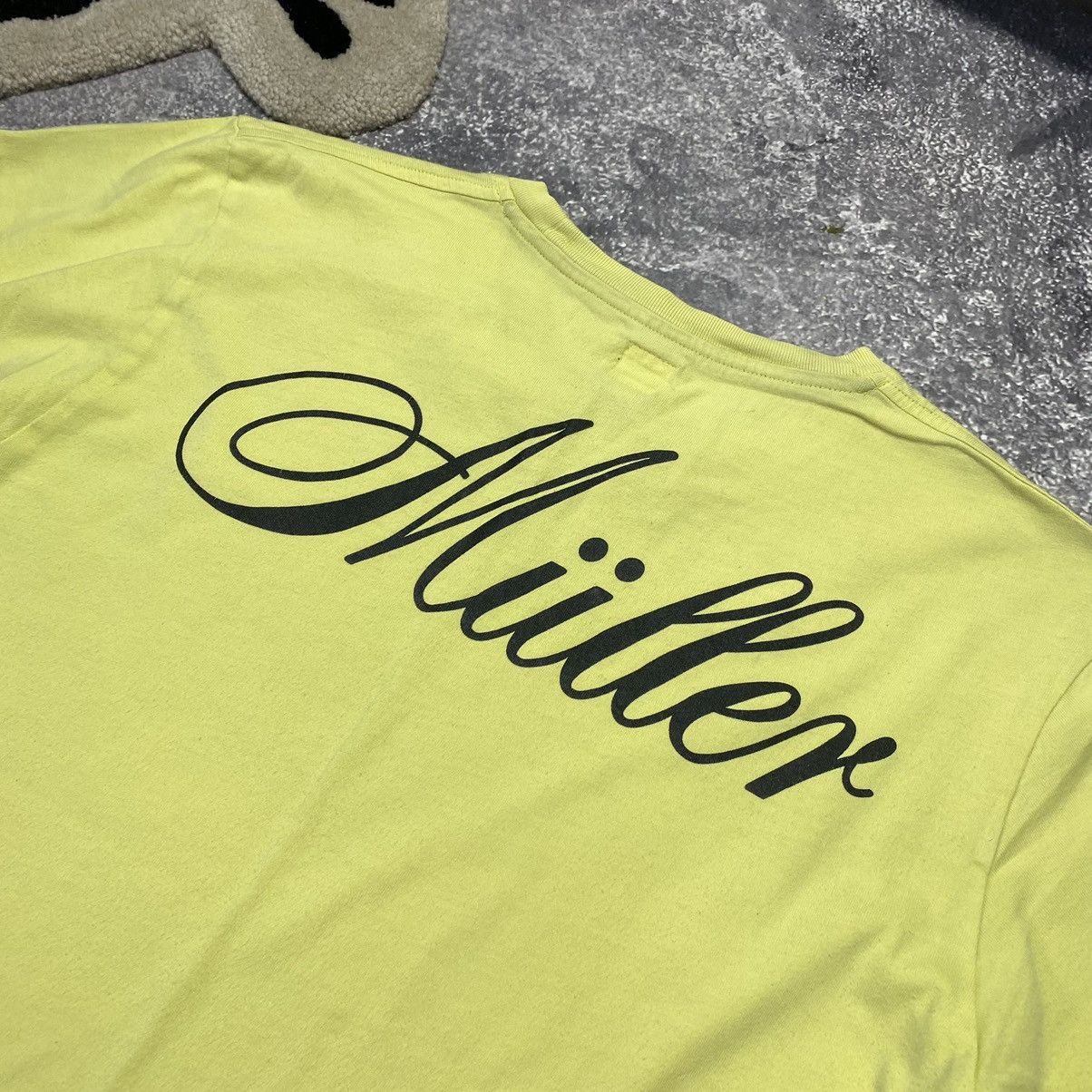Adidas × Vintage Vintage Adidas Miller Player Big Face logo 90’s tee Size US M / EU 48-50 / 2 - 9 Thumbnail
