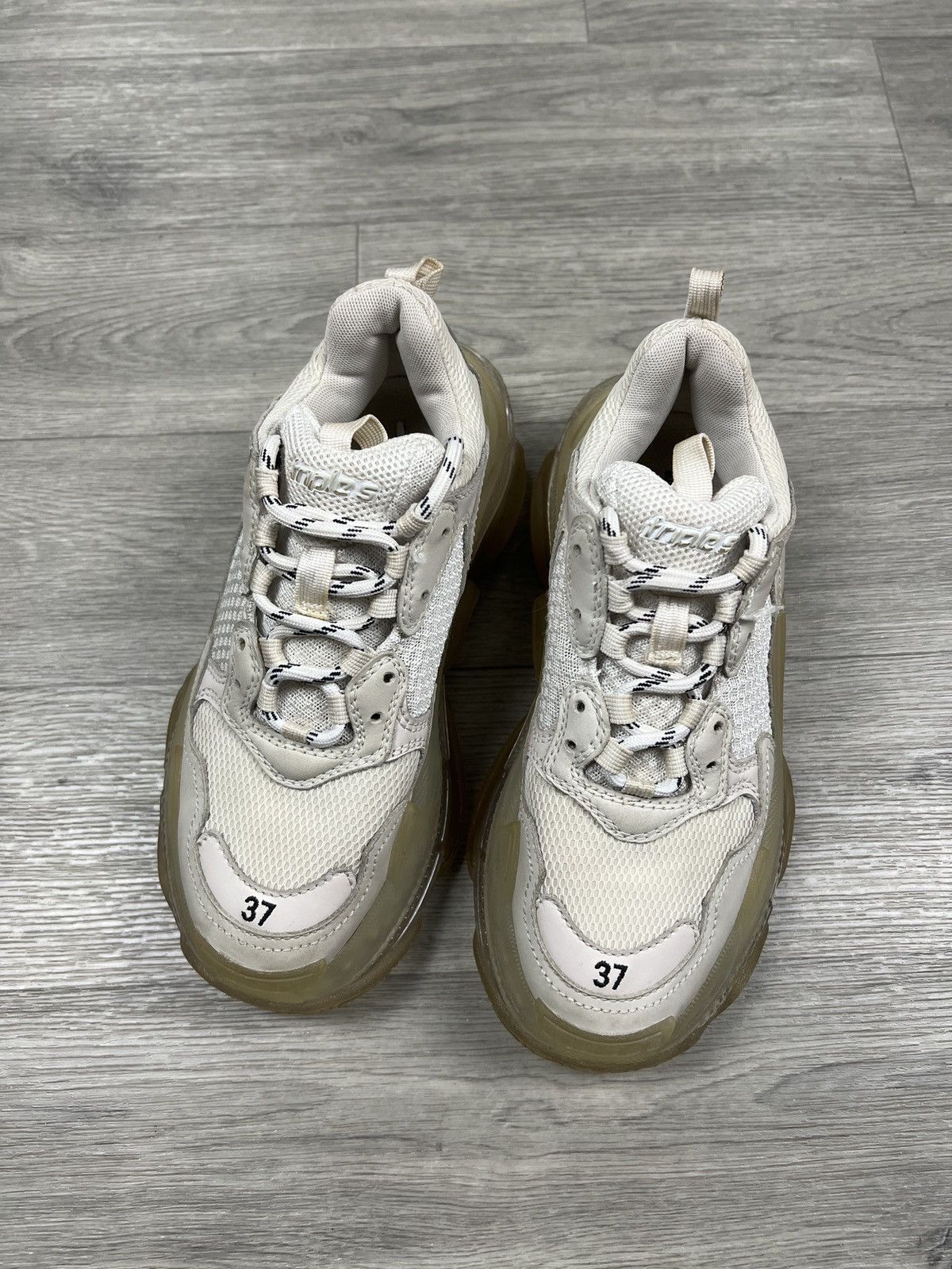 Balenciaga BALENCIAGA TRIPLE S WOMENS SIZE 37 Size US 7 / IT 37 - 4 Thumbnail