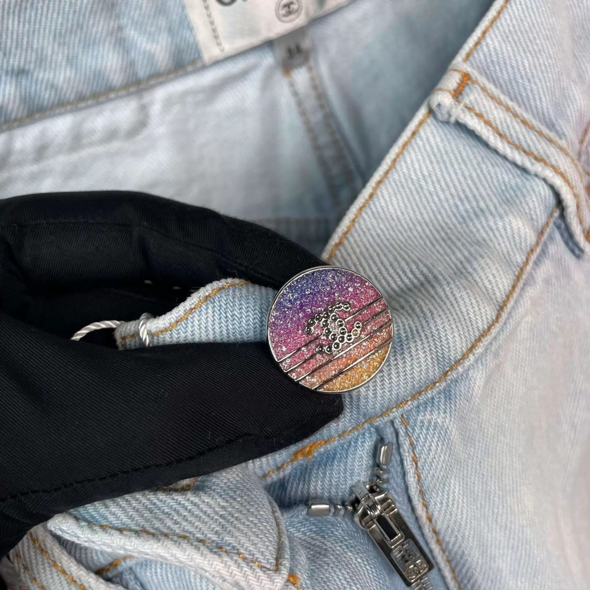 Chanel Chanel 34 jeans Size 25" / US 0 / IT 36 - 3 Thumbnail