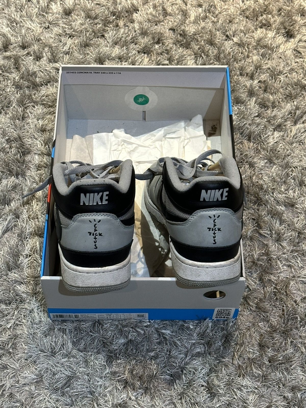 Nike × Travis Scott Nike travis scott mac attack cactus jack sneakers Size US 10 / EU 43 - 3 Thumbnail