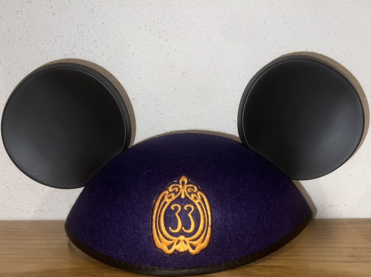 Disney Club 33 Disneyland Mickey Ears Hat NWOT Size ONE SIZE - 1 Thumbnail
