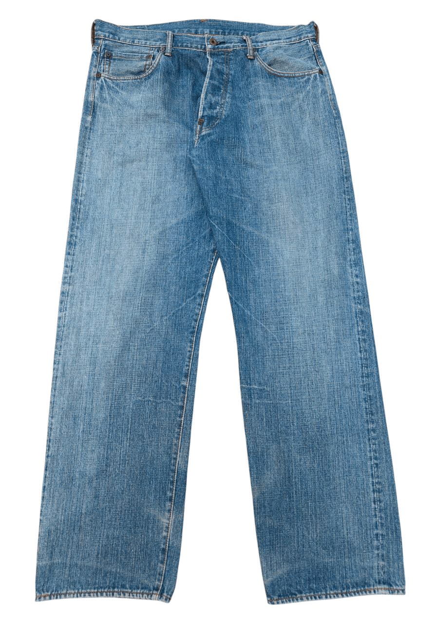 Evisu Evisu Paris France Lightwash Selvedge Denim Size US 37 - 2 Thumbnail