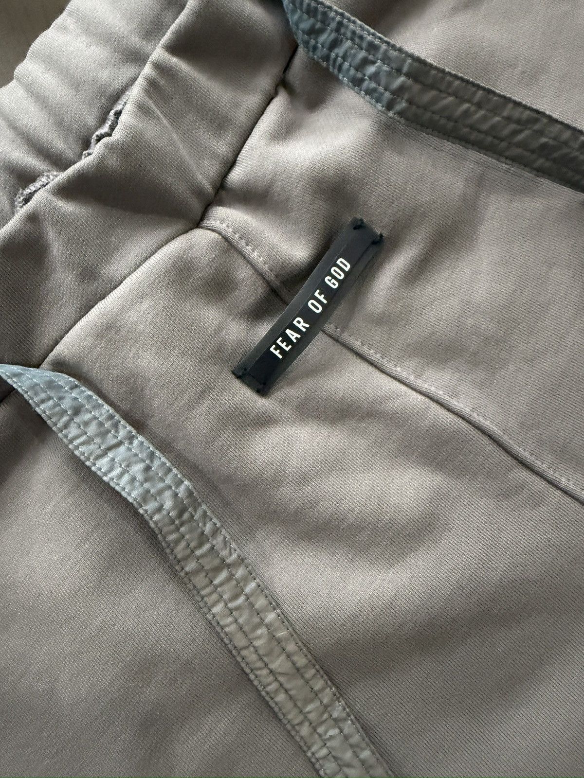 Fear of God Fear of God 6th Collection Relaxed Nylon Trimmed Sweatpants Size US 34 / EU 50 - 3 Thumbnail